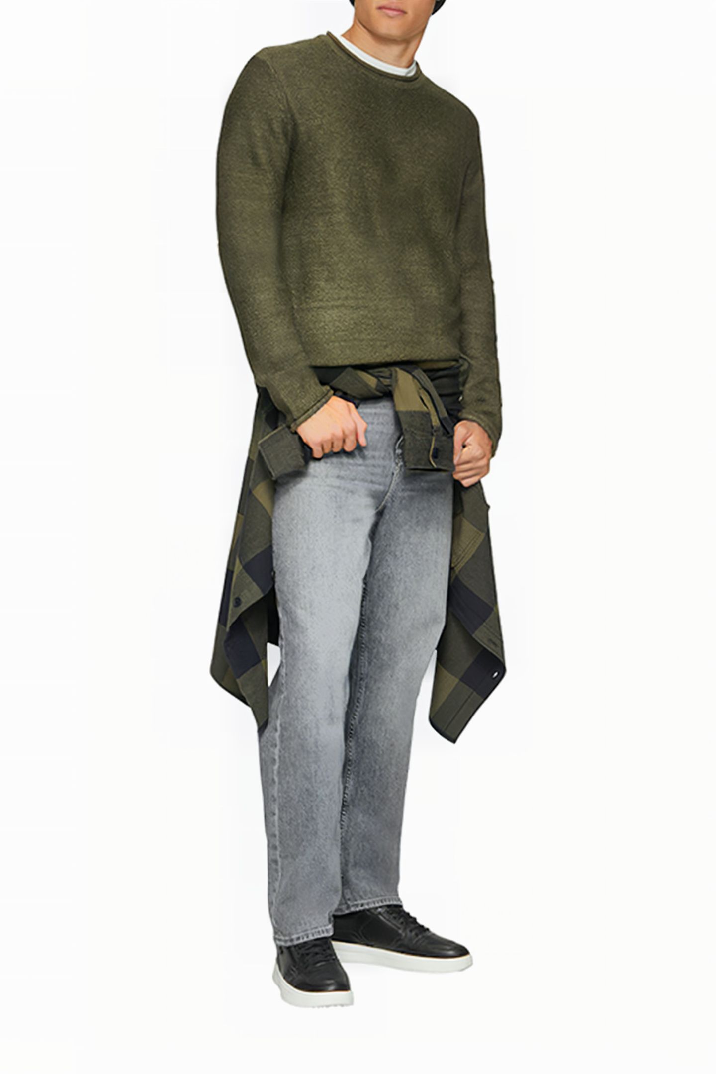 S.OLIVER-QS PULLOVER GREEN 4