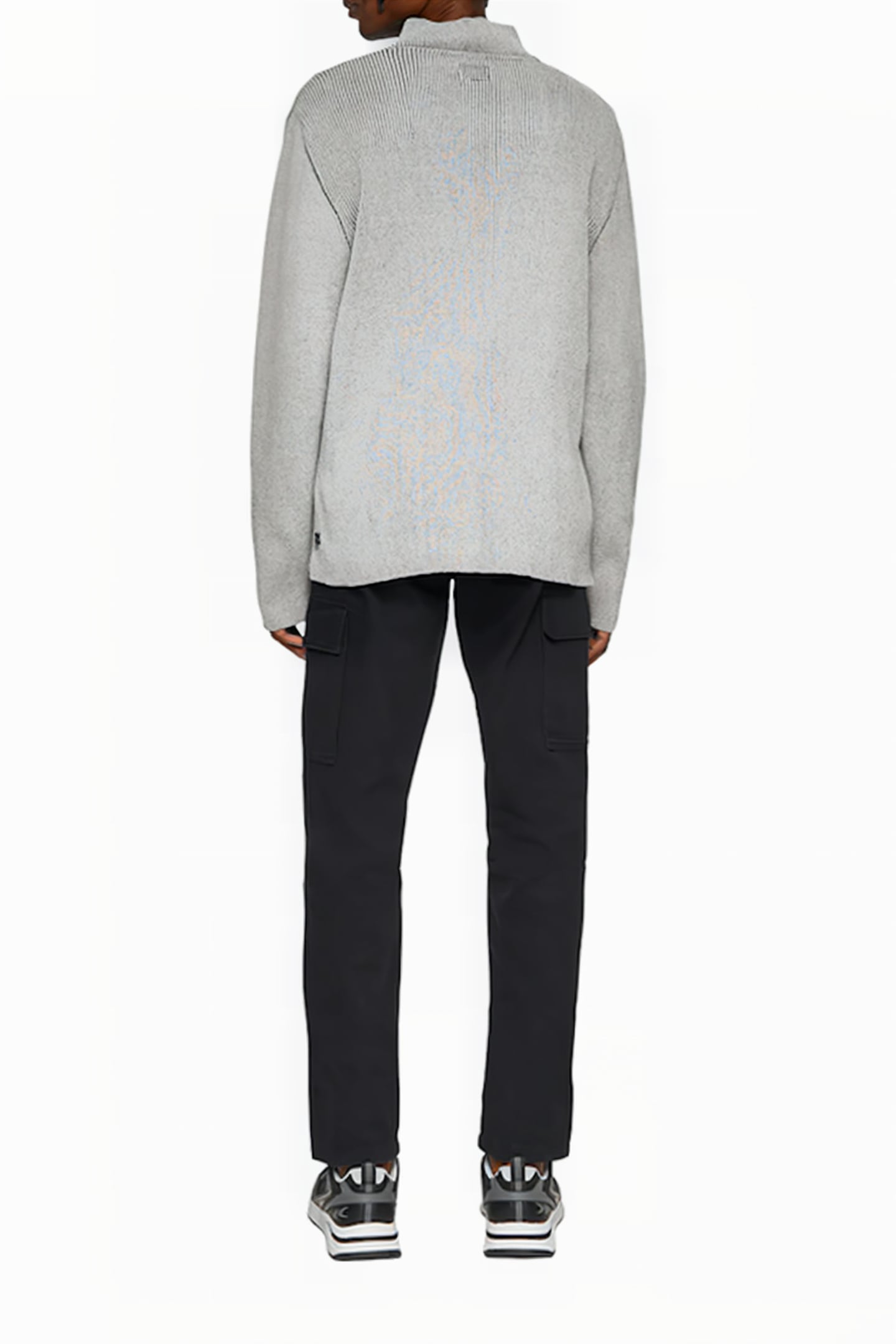 S.OLIVER-QS PULLOVER LIGHT GREY 3