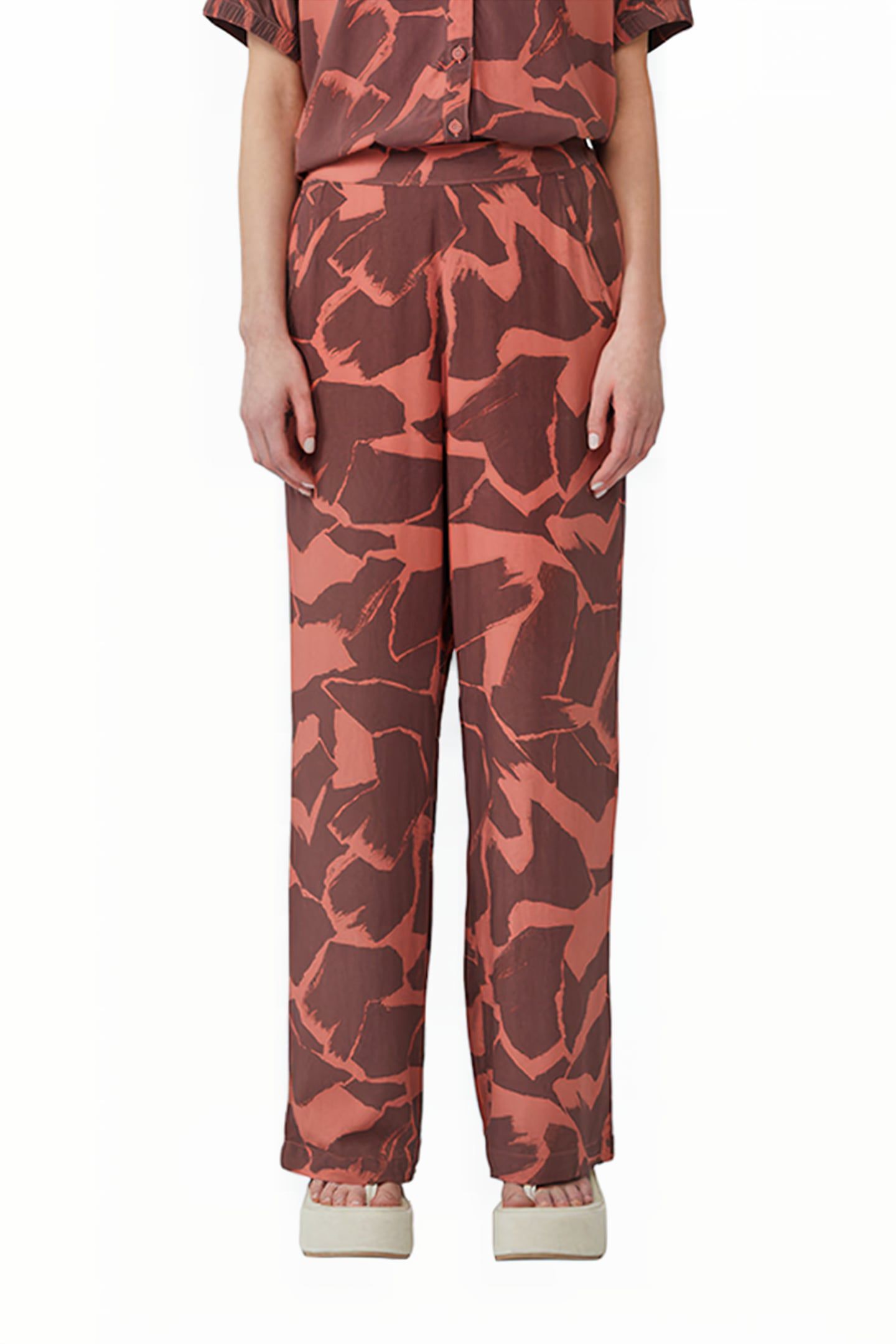 S.OLIVER-QS HOSEN ORANGE-RED 1