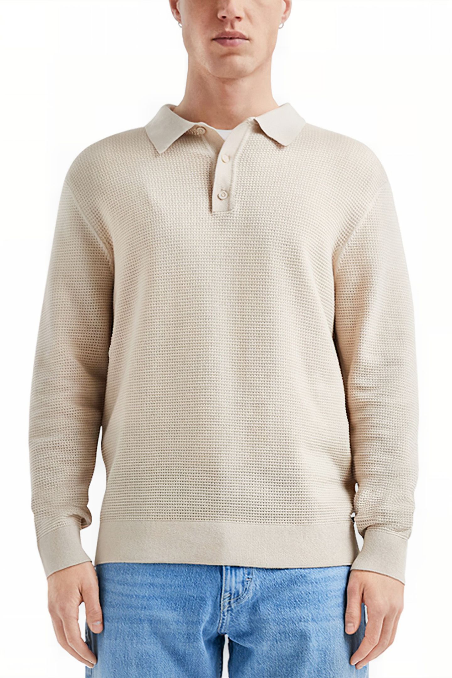 S.OLIVER-QS PULLOVER BEIGE 1