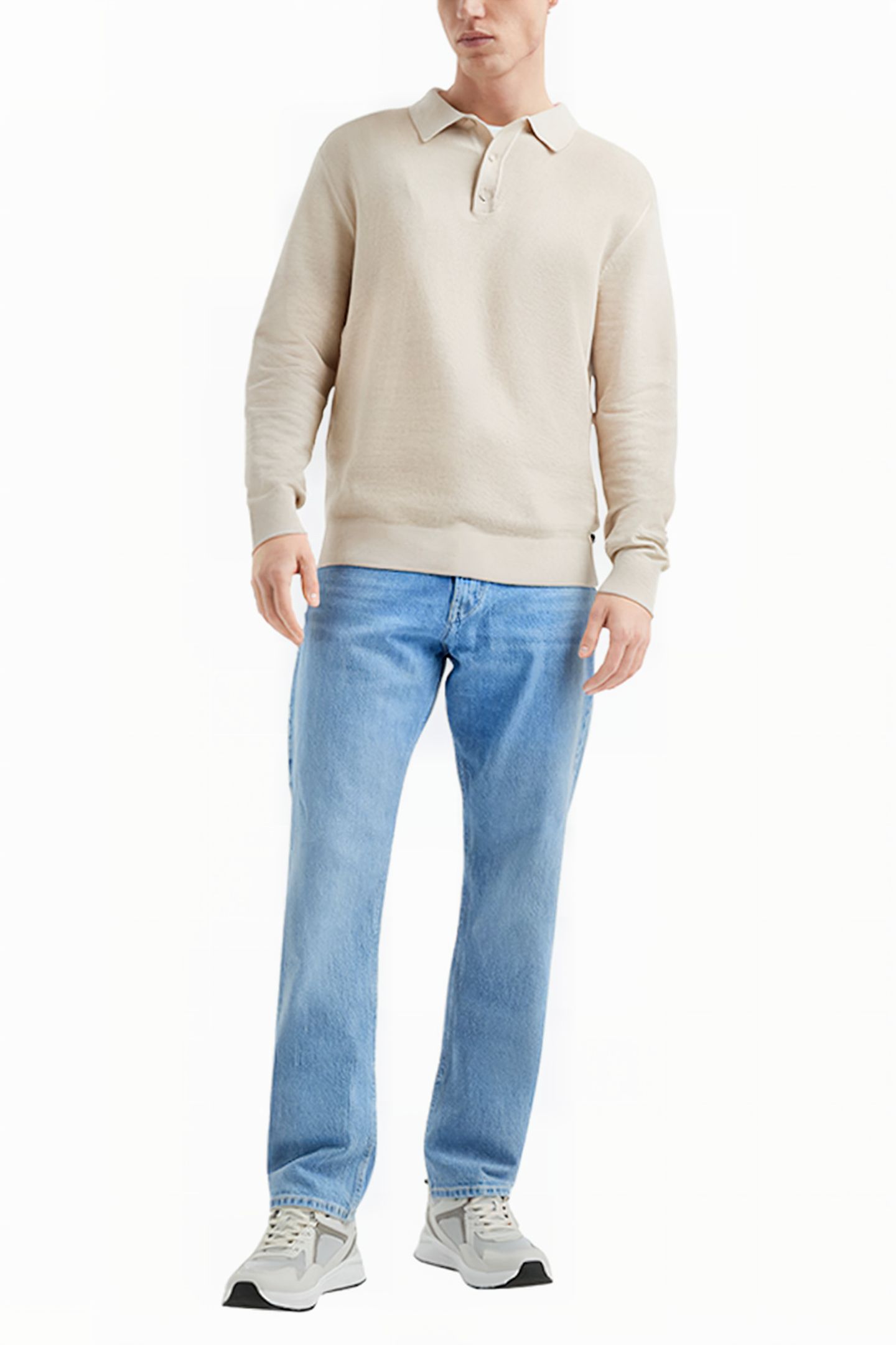 S.OLIVER-QS PULLOVER BEIGE 2