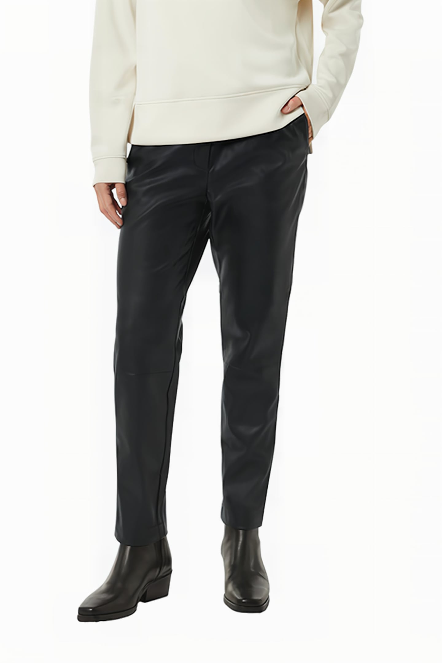 COMMA PANTS BLACK 1