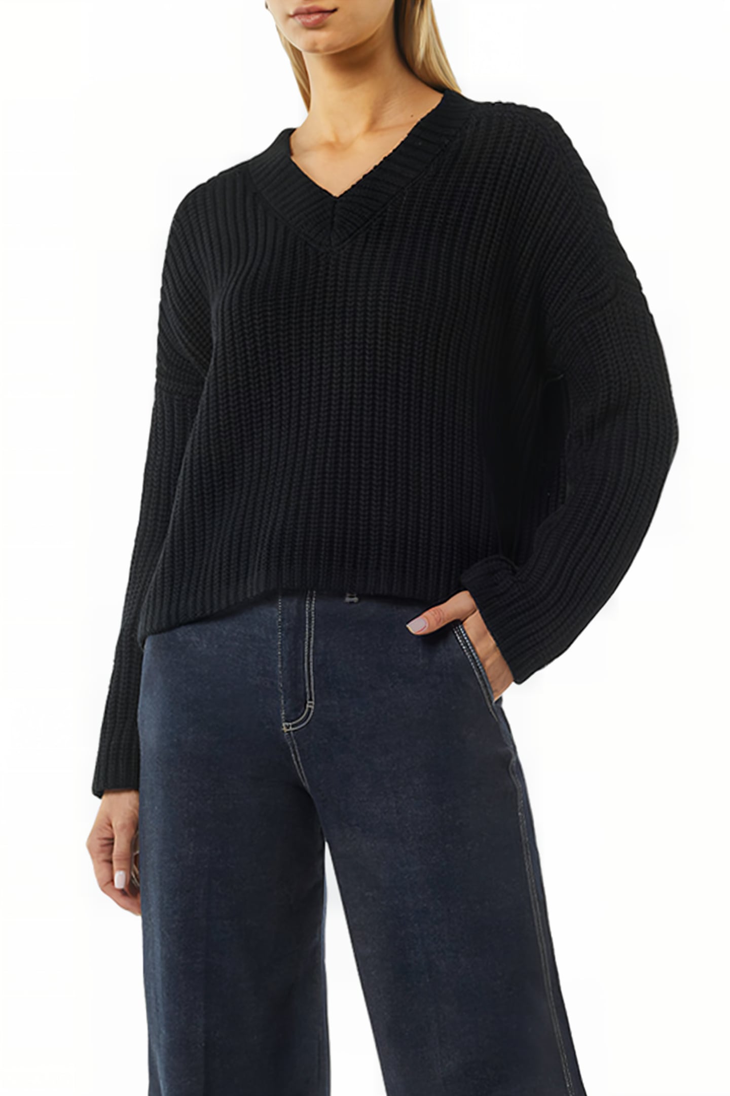 COMMA PULLOVERS BLACK 1