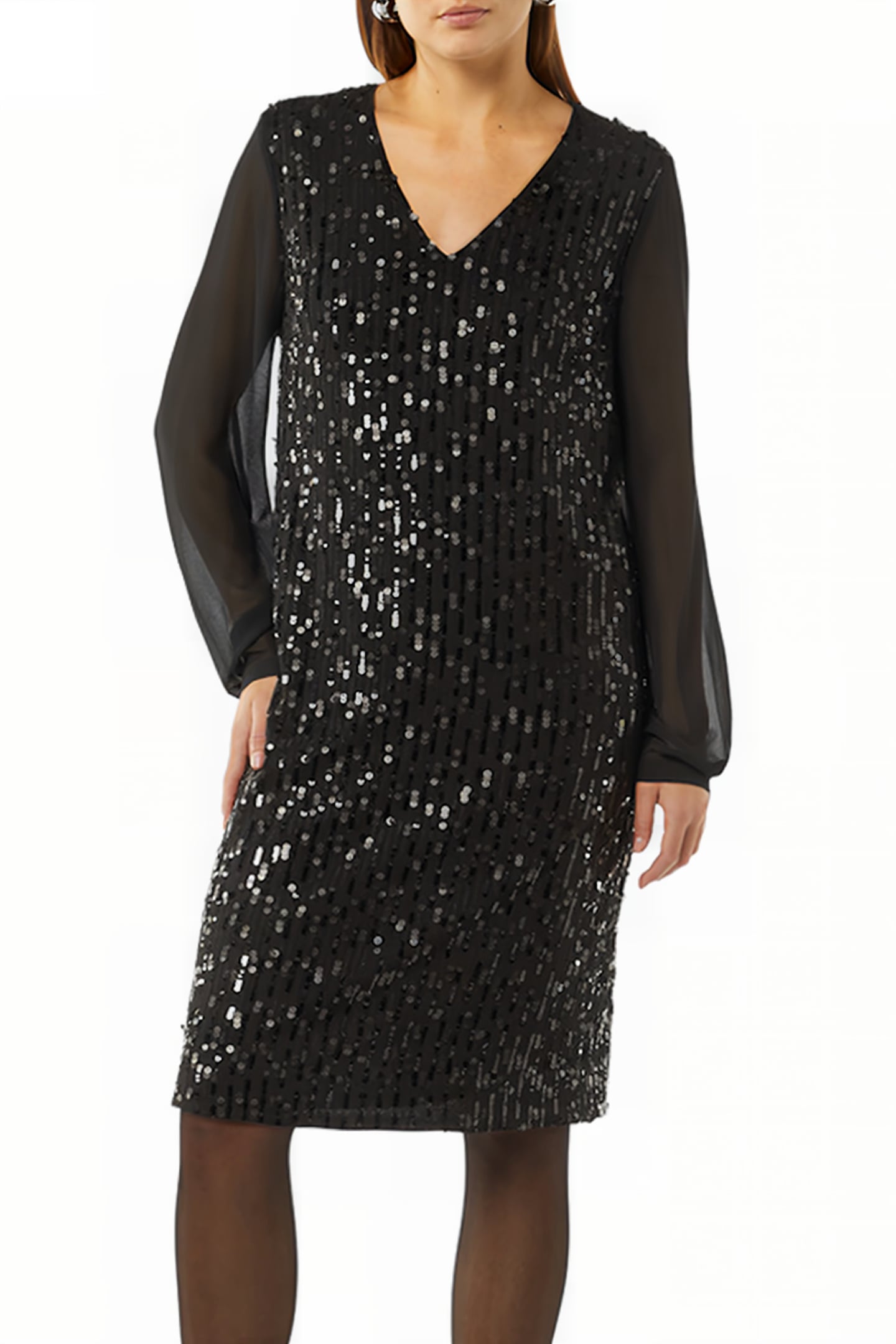 COMMA DRESSES BLACK 1
