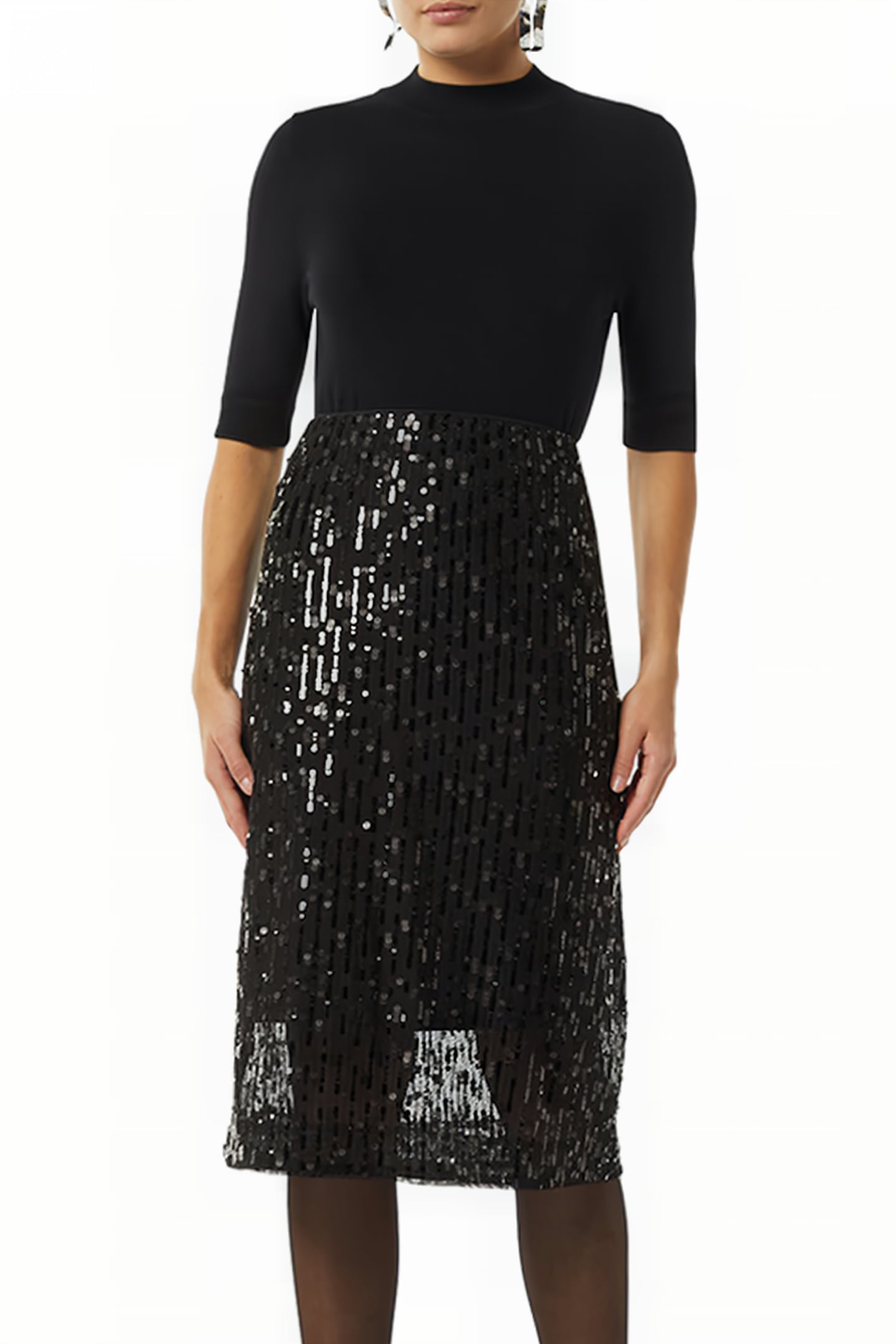 COMMA SKIRTS BLACK 1
