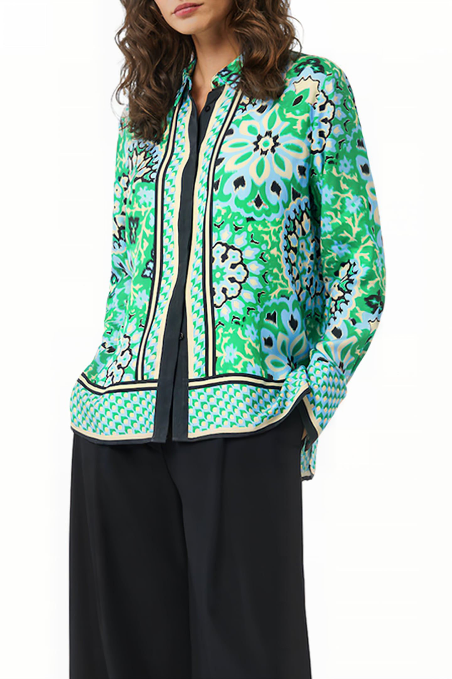 BLOUSE GREEN 1