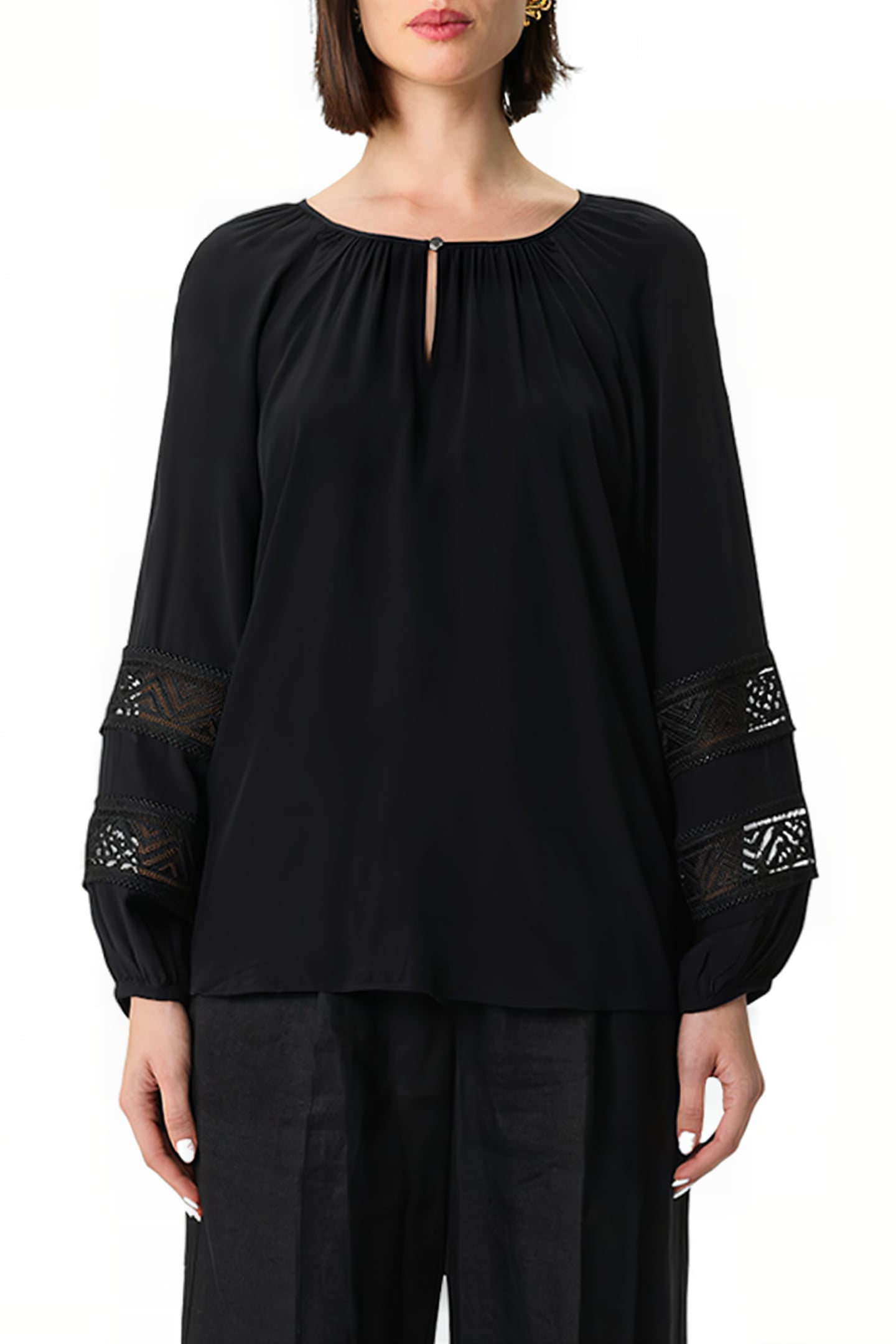 COMMA BLOUSES BLACK 1