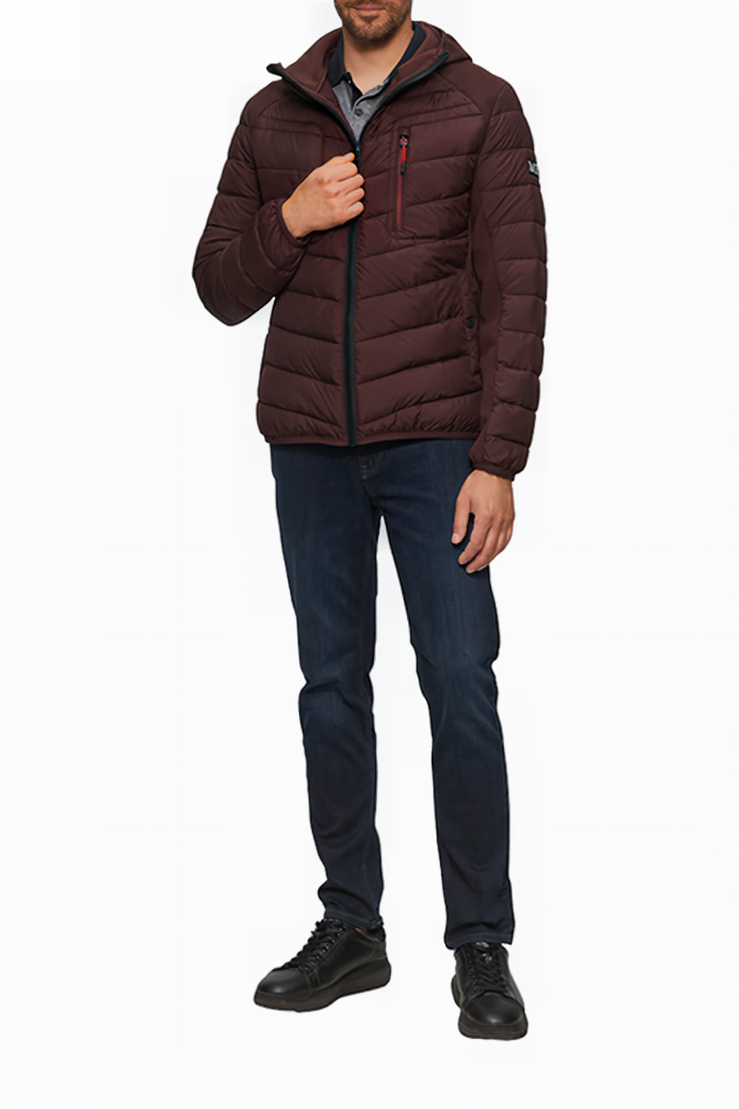 S.OLIVER JACKET OUTDOOR BURGUNDY 4