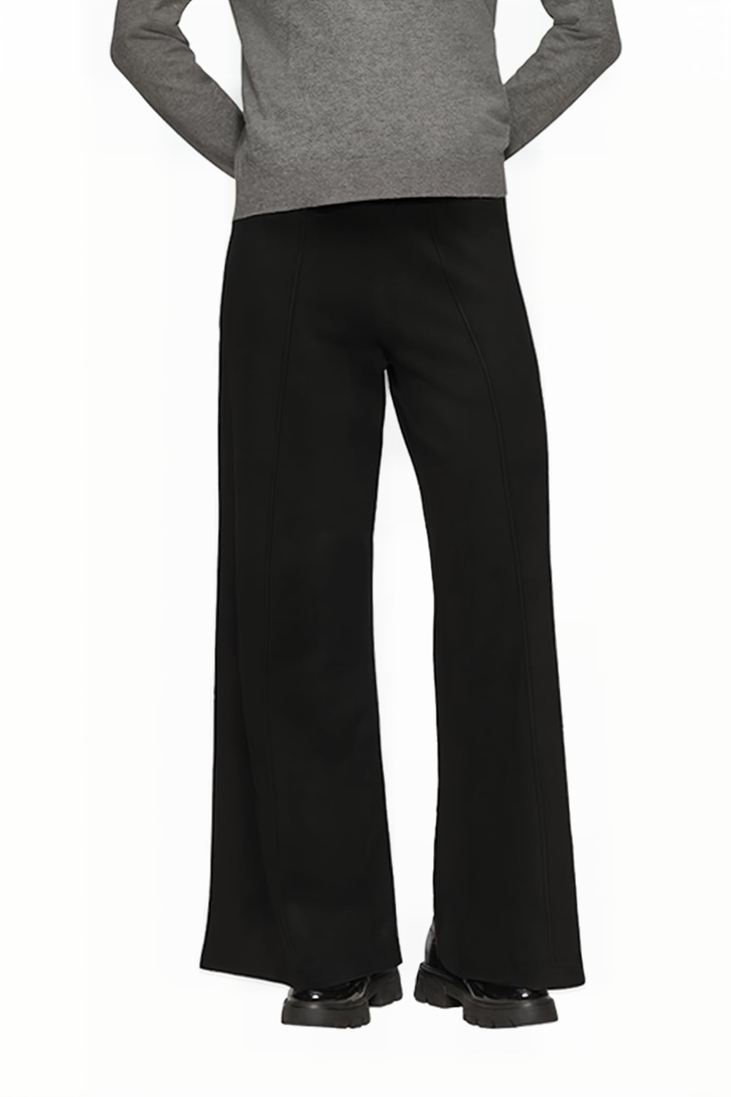 S.OLIVER PANT BLACK 1