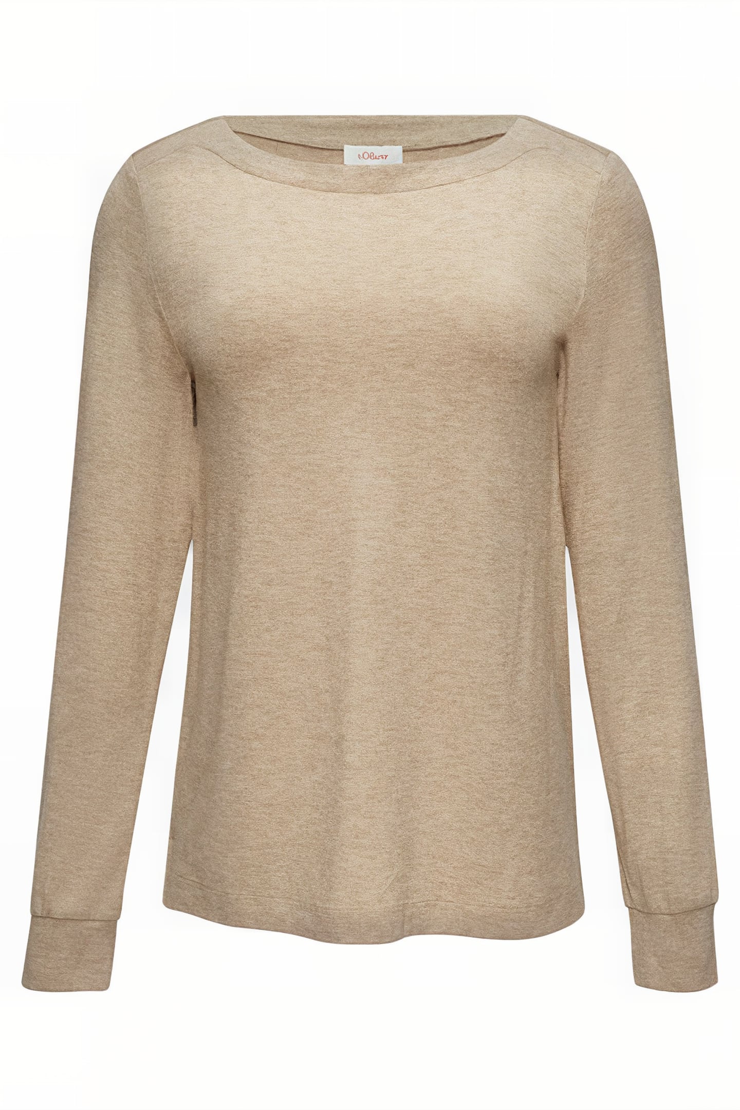 S.OLIVER T-SHIRTS BROWN BEIGE 3