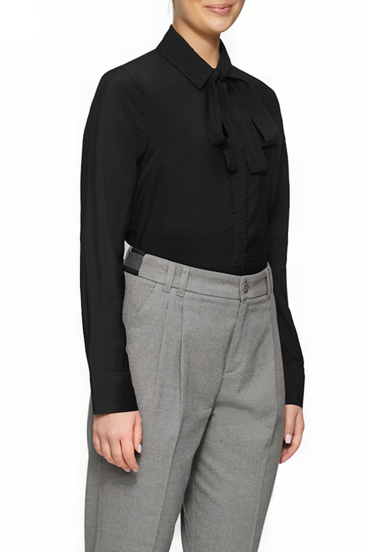 S.OLIVER BLUSEN BLACK 1