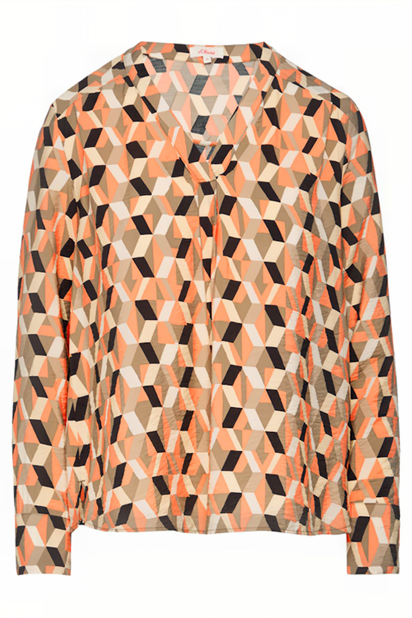 S.OLIVER BLOUSE ORANGE 3