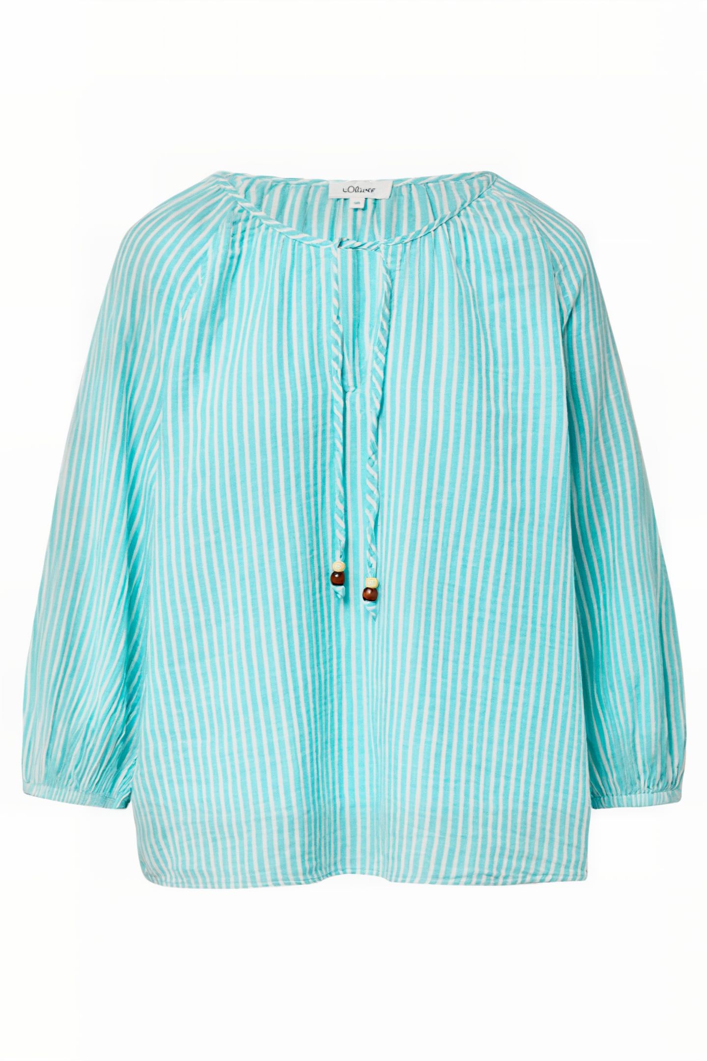 S.OLIVER BLUSEN BLUE GREEN 4