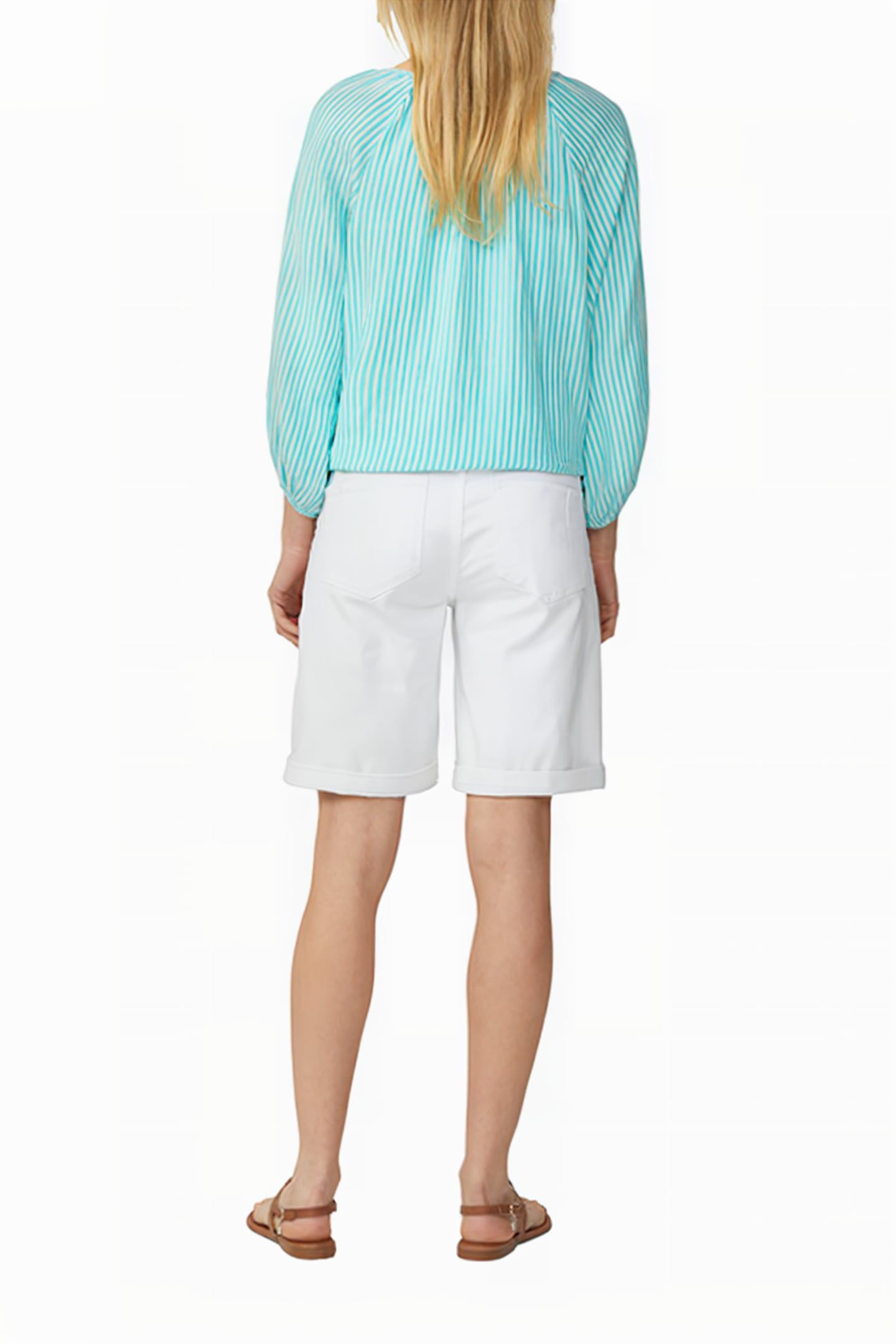S.OLIVER BLUSEN BLUE GREEN 3