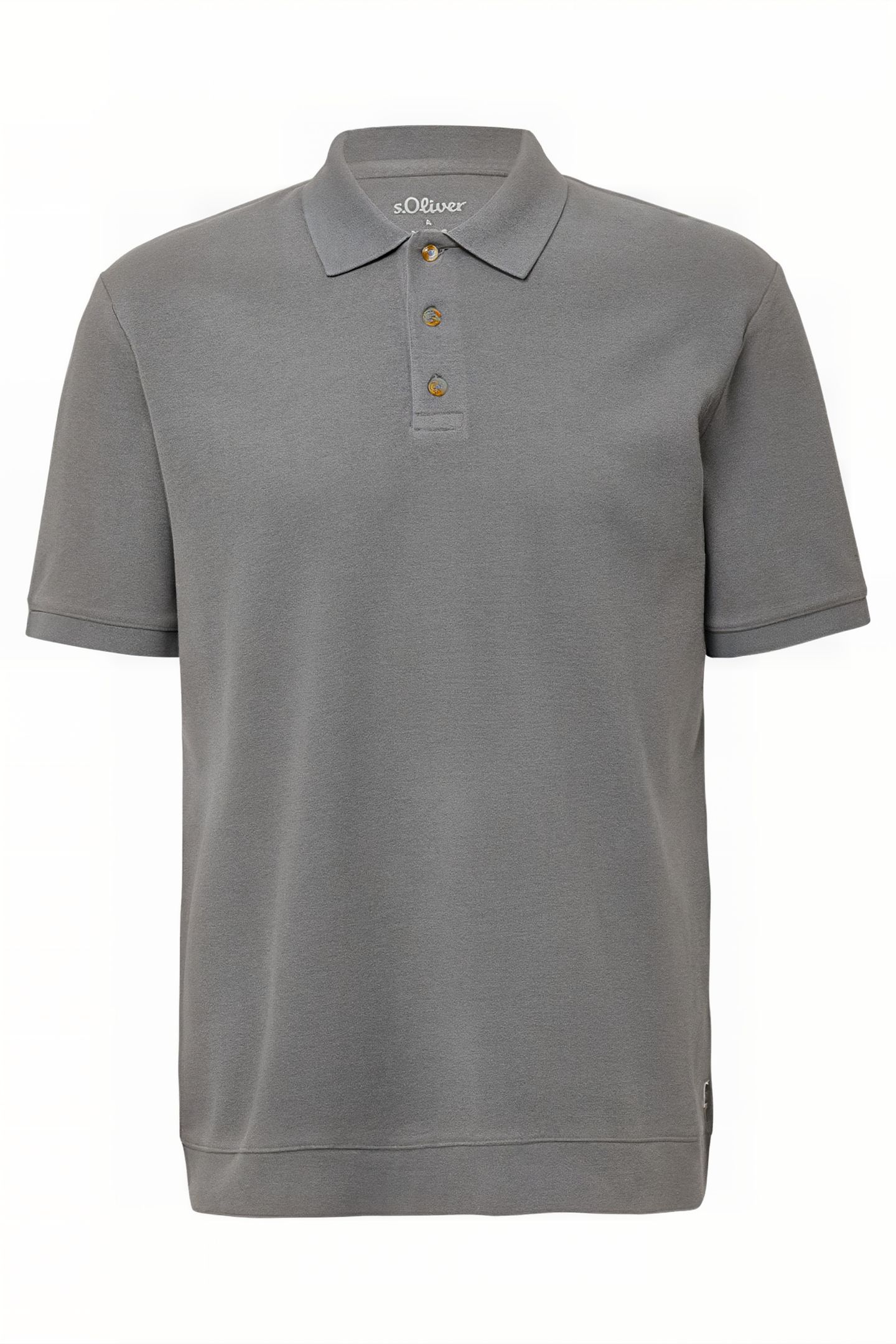 S.OLIVER POLOSHIRTS GREY/BLACK 4