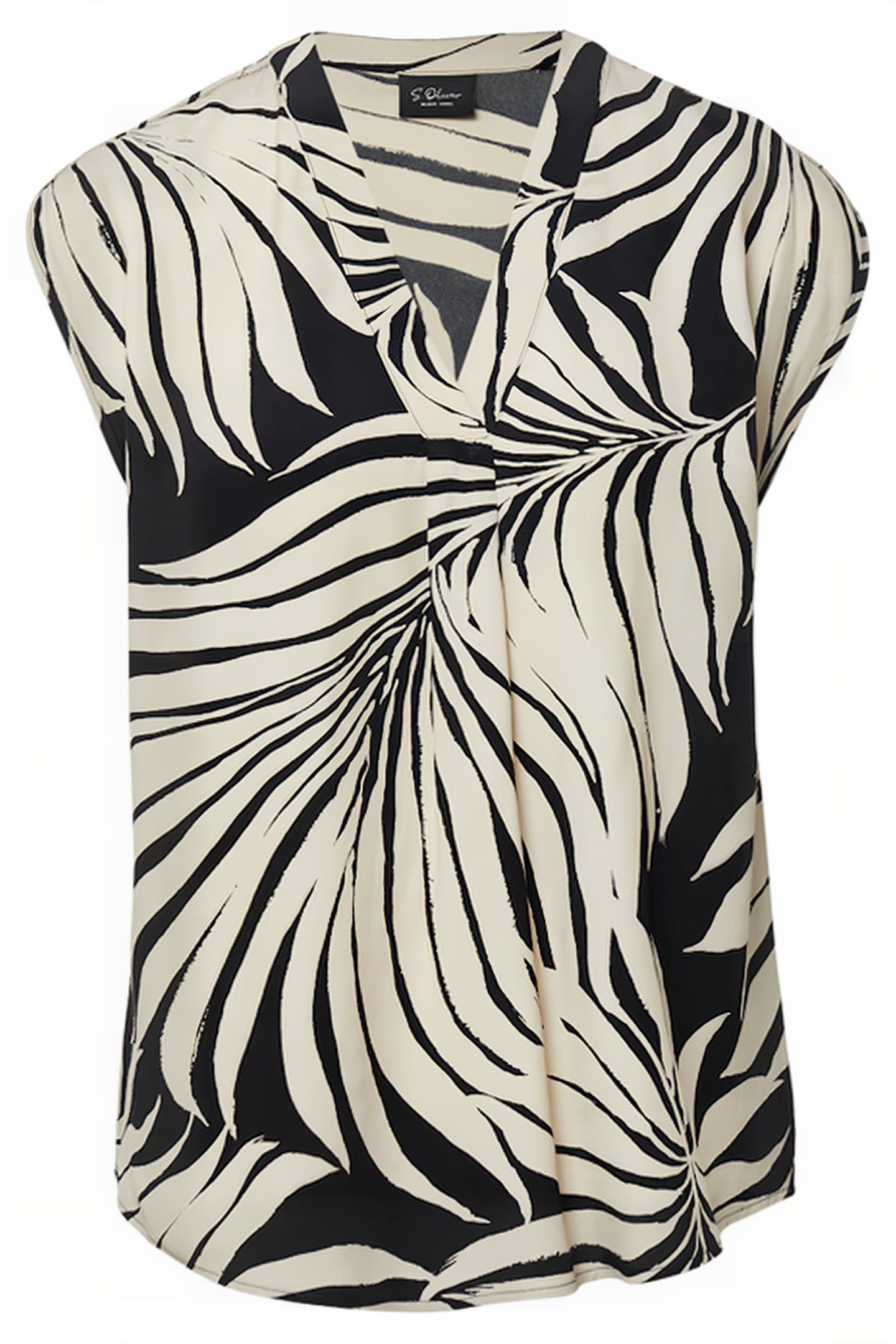 S.OLIVER BLUSEN BLACK 4