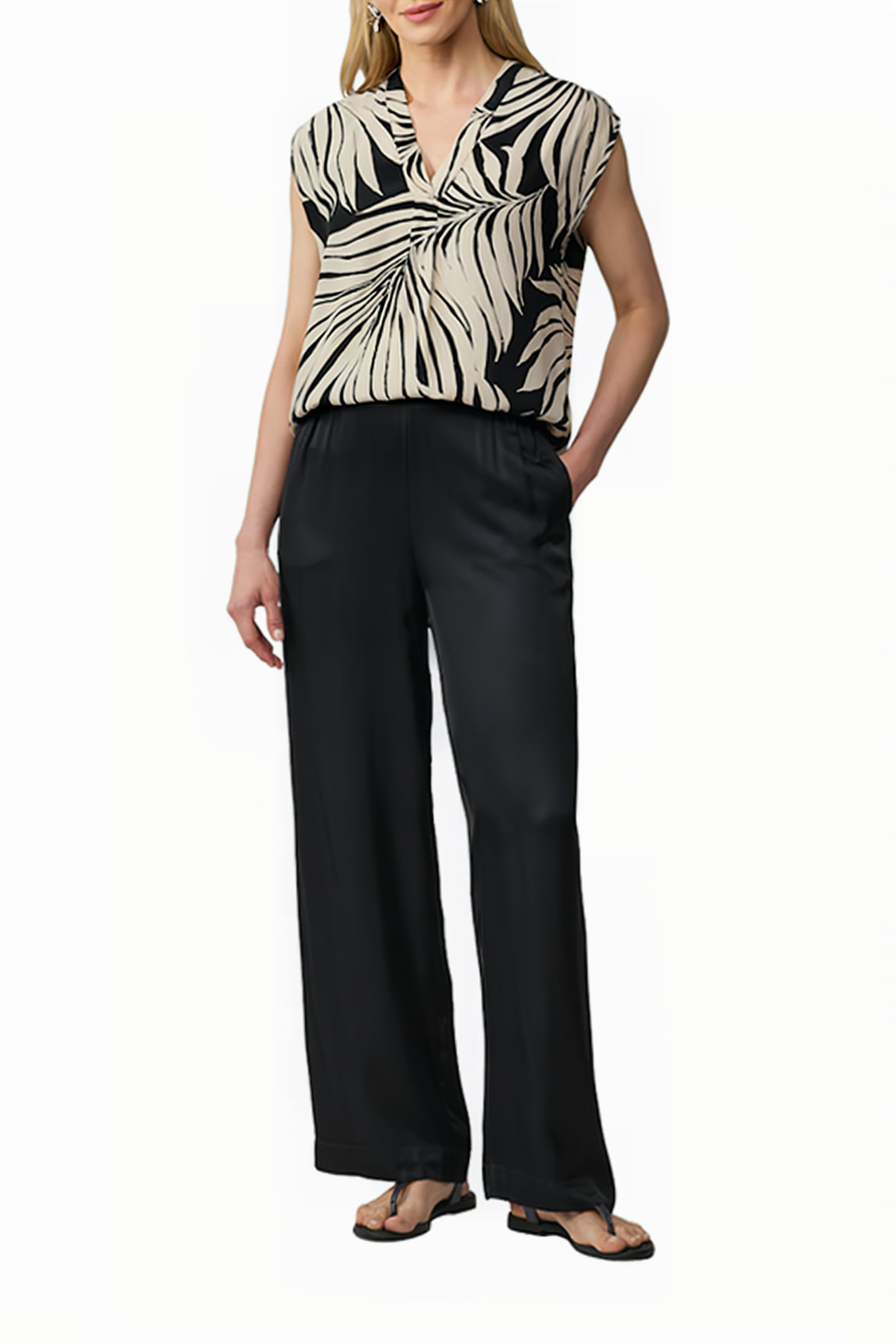 S.OLIVER BLUSEN BLACK 2