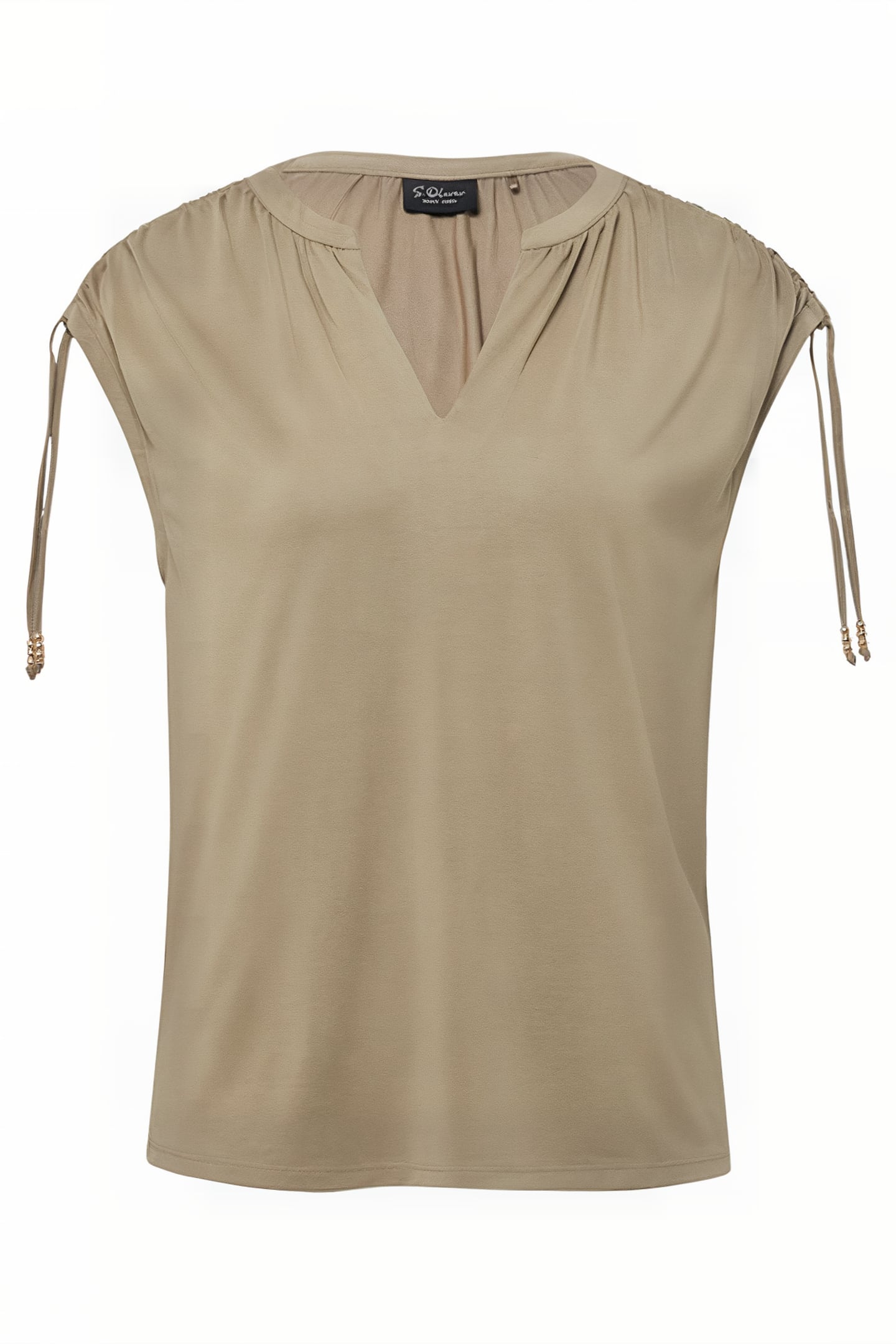 S.OLIVER T-SHIRTS BROWN 4