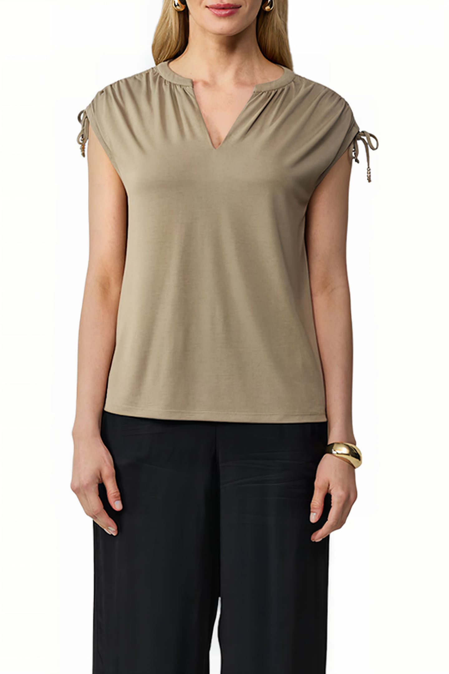 S.OLIVER T-SHIRTS BROWN 1