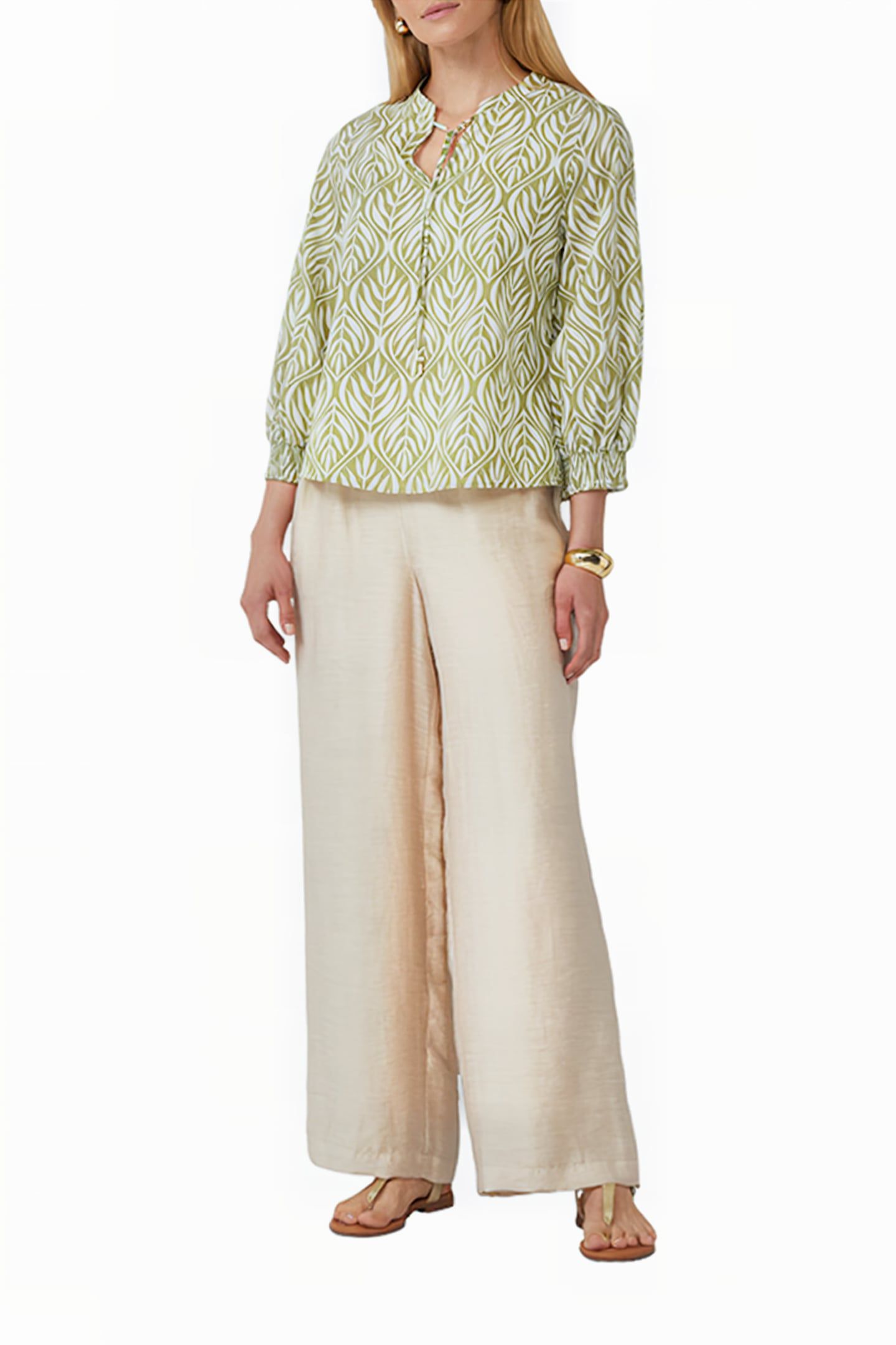 S.OLIVER BLOUSE GREEN 2