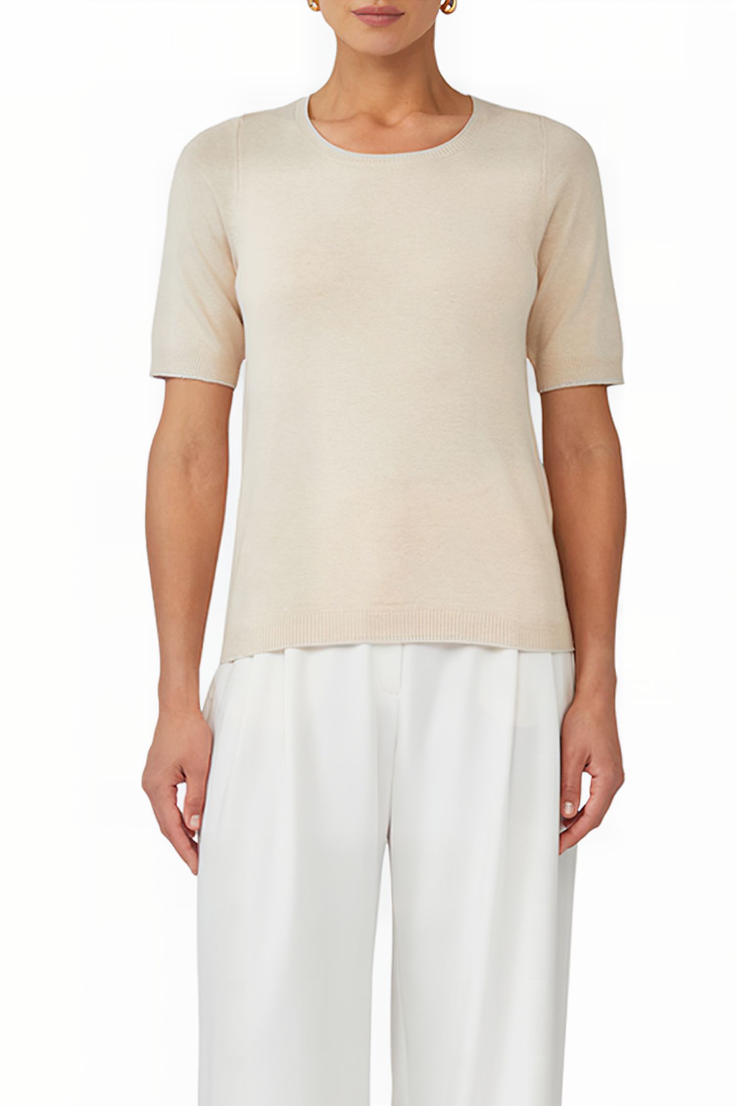 S.OLIVER PULLOVER BEIGE 1