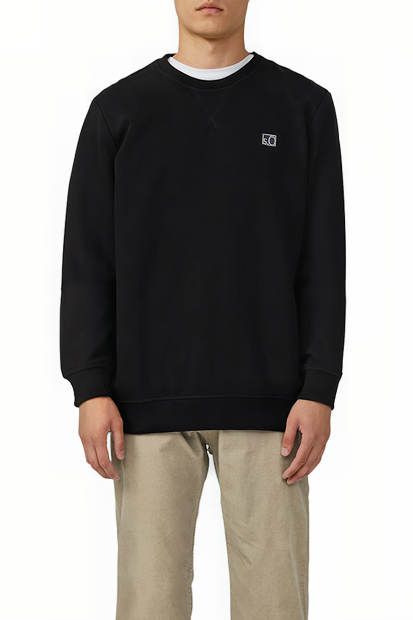 S.OLIVER SWEATSHIRT BLACK 1