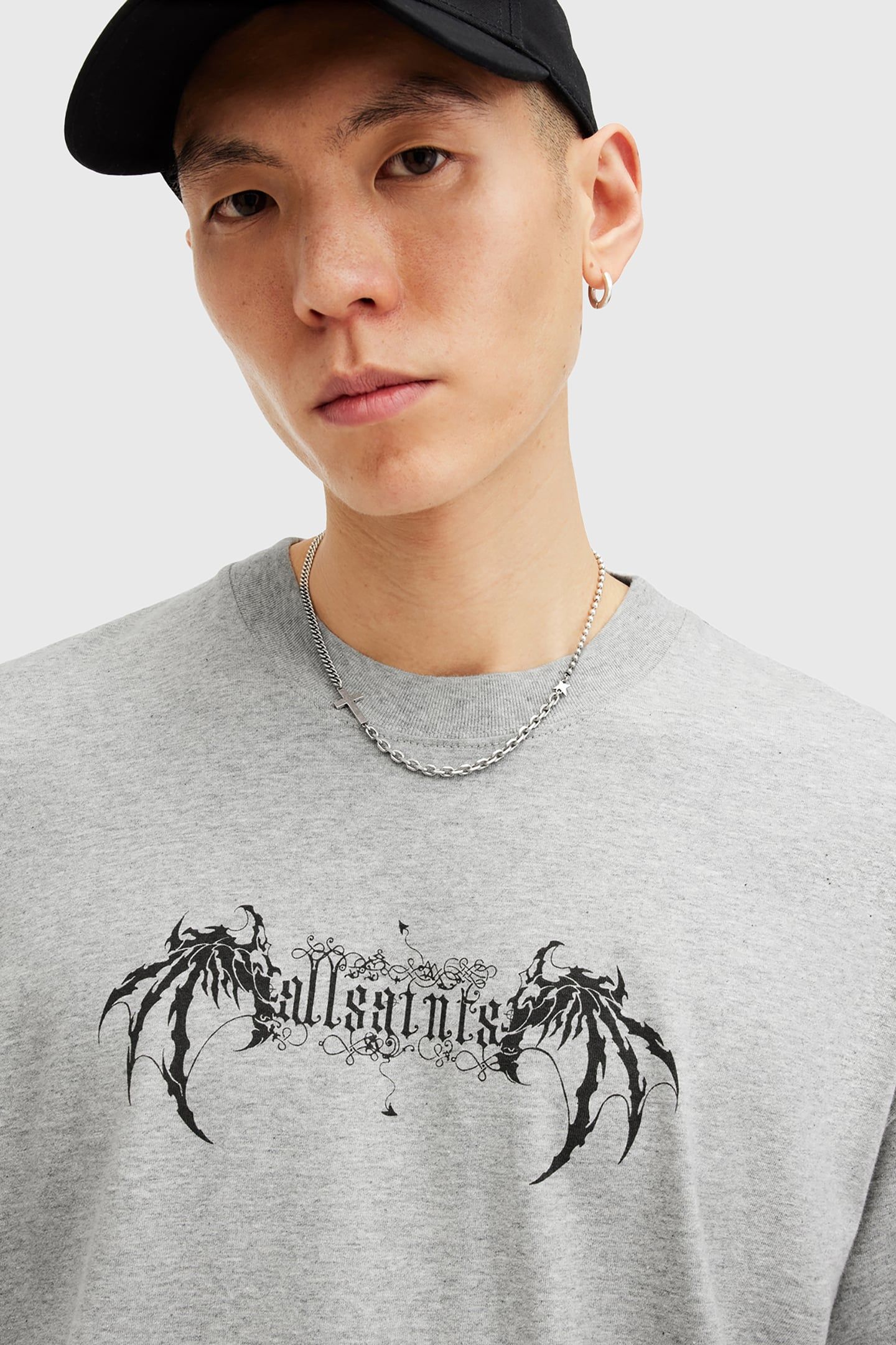 ANGELIC SS CREW GREY MARL 7
