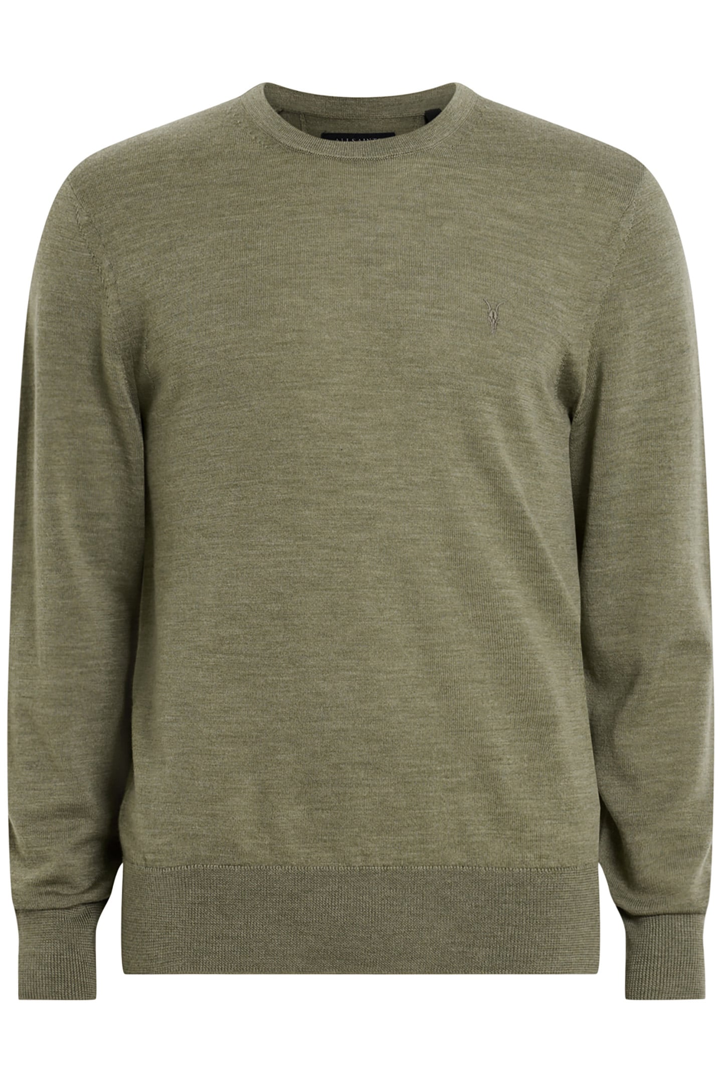 MODE MERINO CREW LIGHT ASH GREEN 7