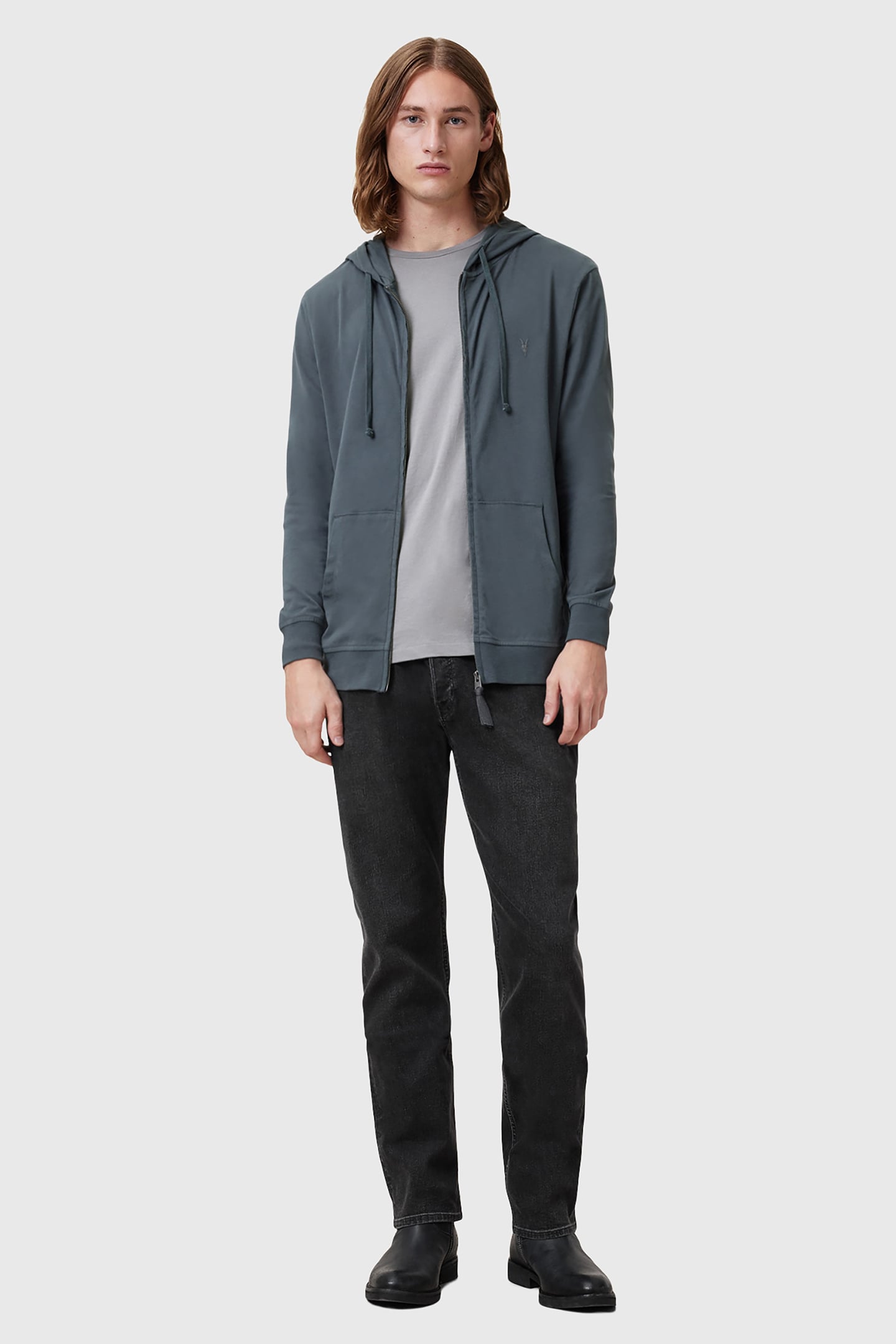BRACE HOODY PITCHED BLUE 3