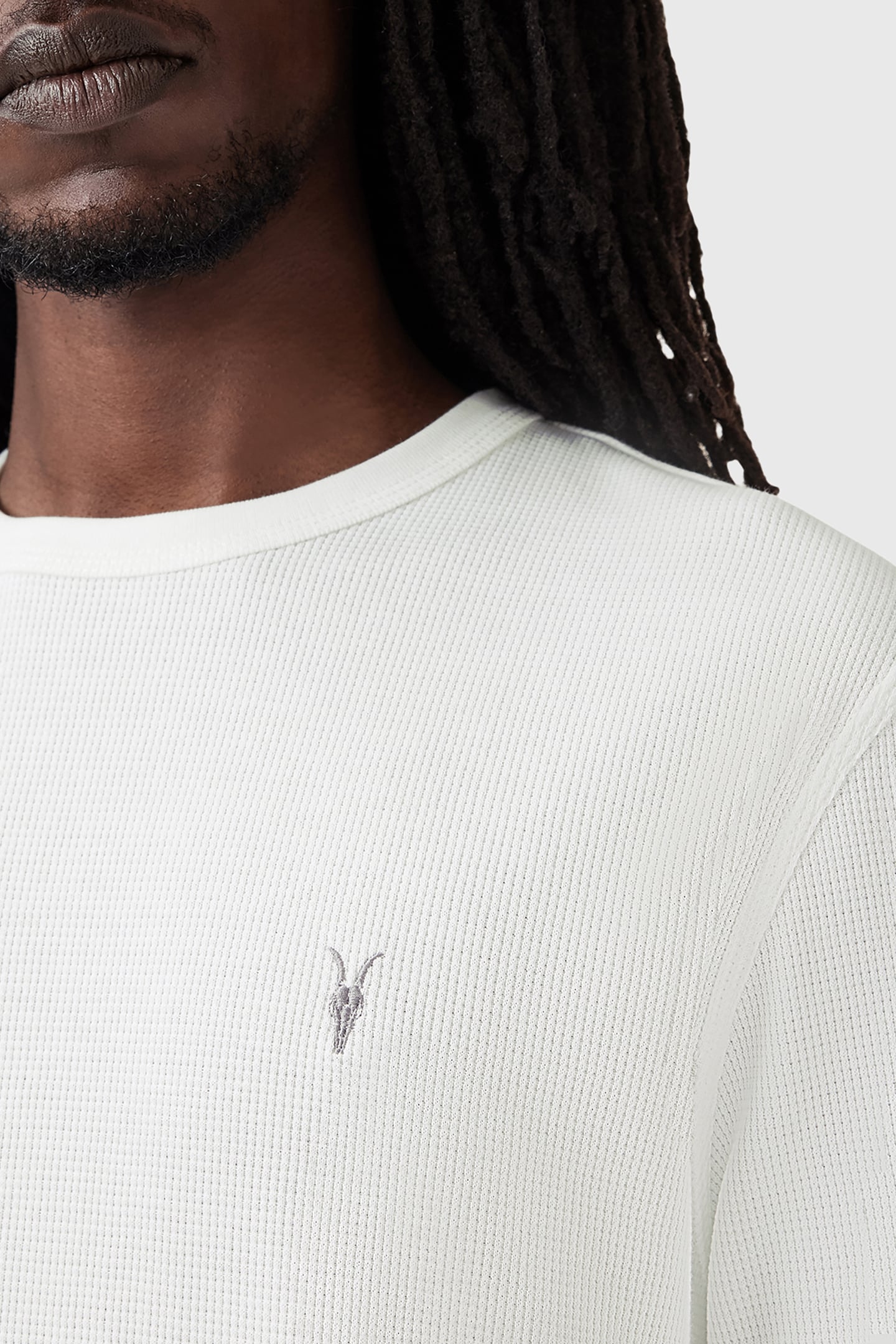 ELLIS LS CREW CHALK WHITE 6