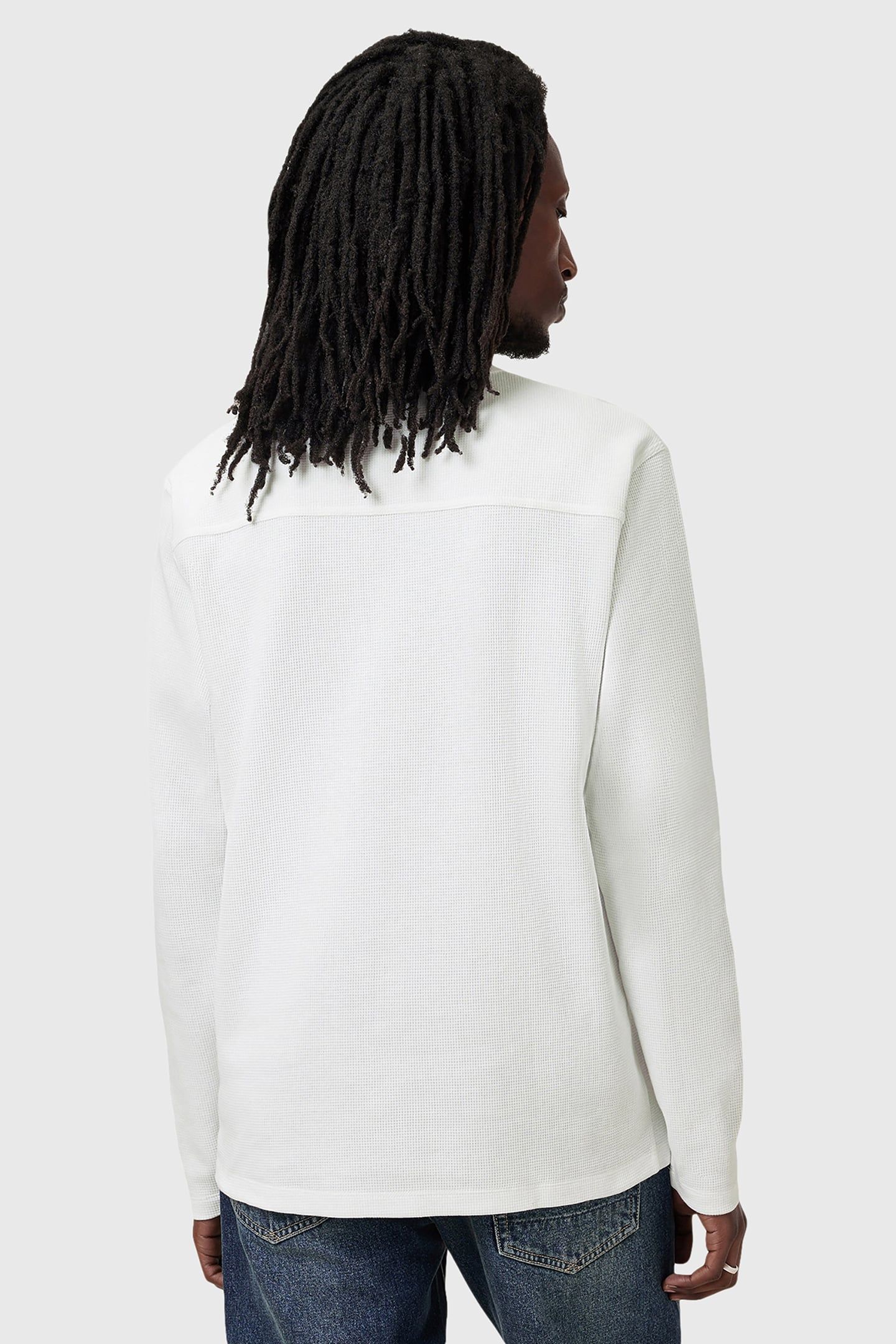 ELLIS LS CREW CHALK WHITE 4