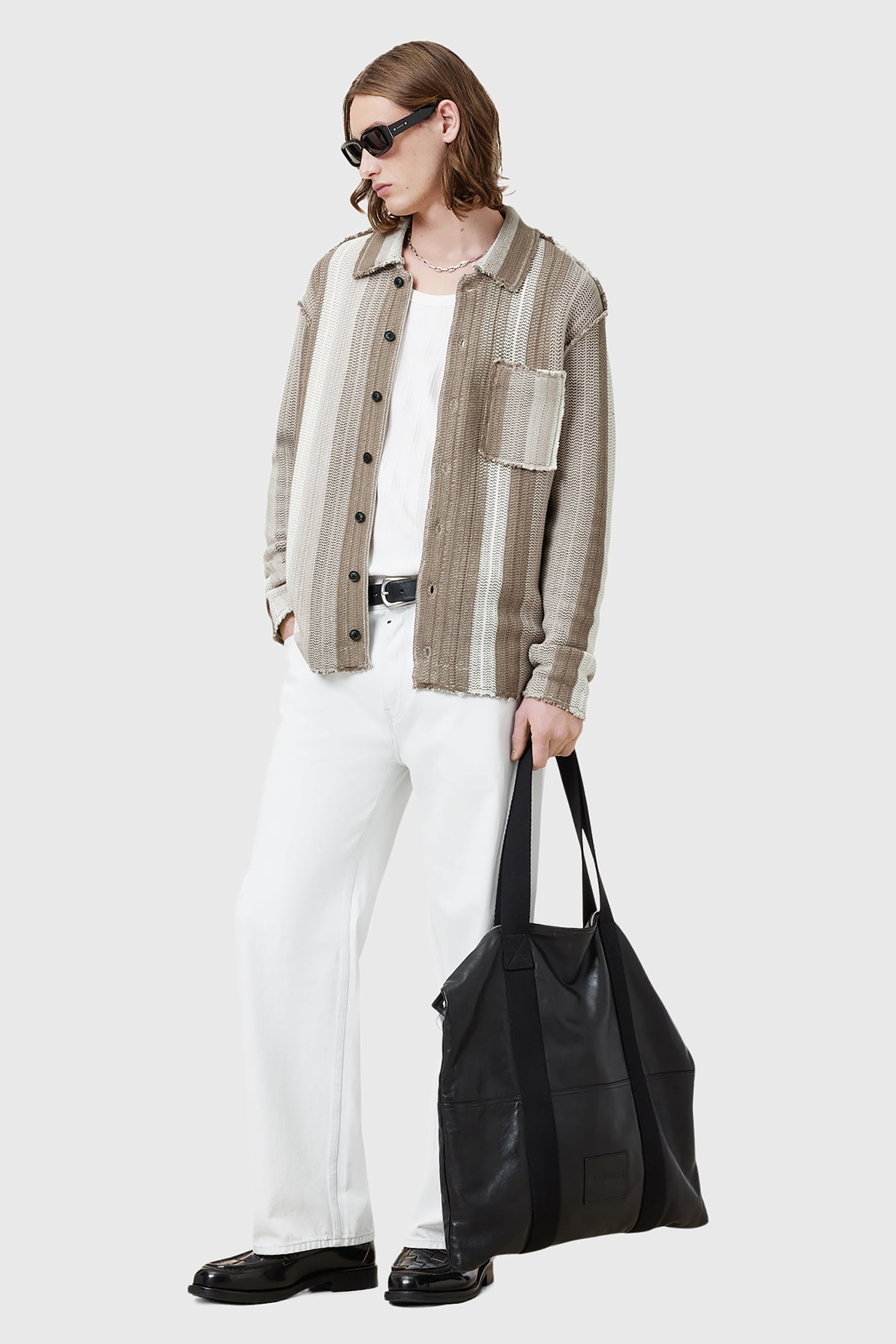 TRUCK CARDIGAN PLASTER TAUPE 3