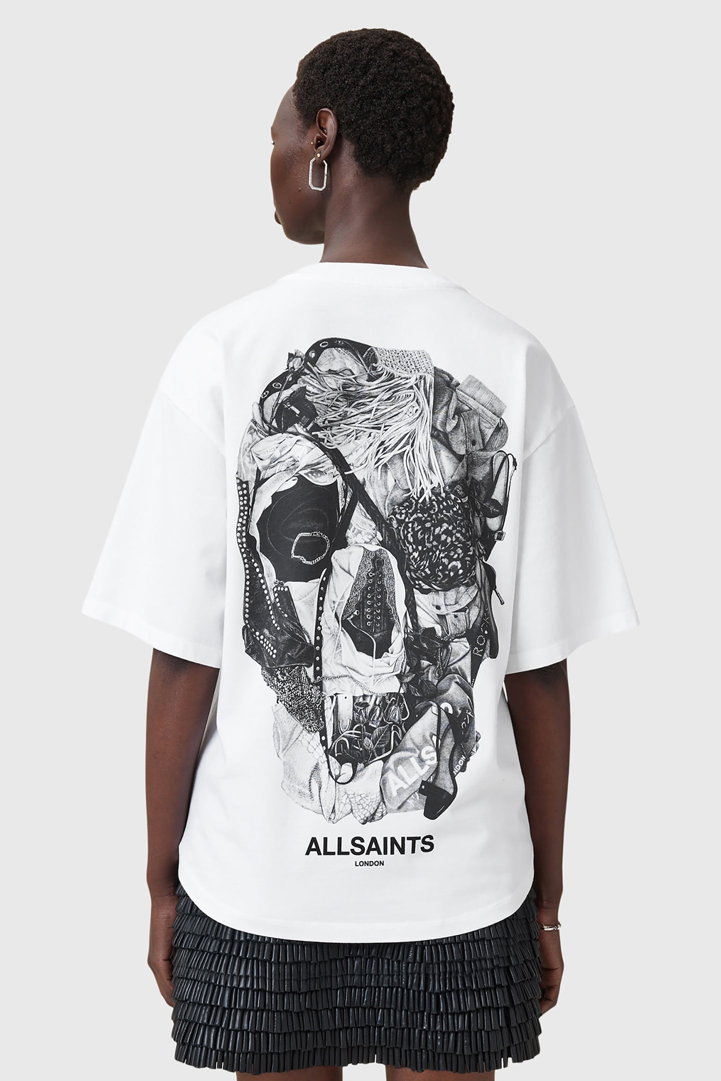 HEAPS AMELIE TEE OPTIC WHITE 4