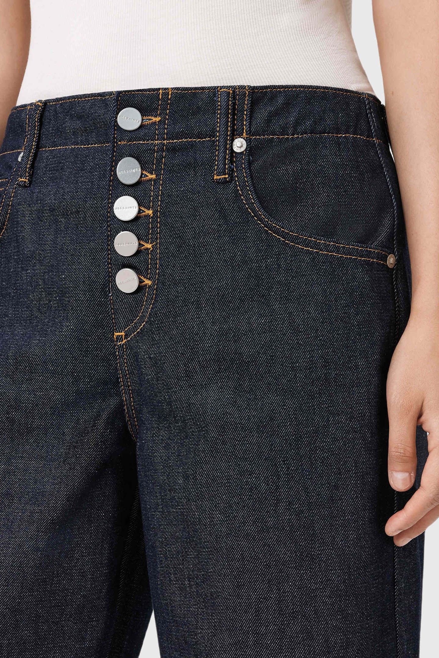 TAY CARPENTER JEAN RAW INDIGO BLUE 8