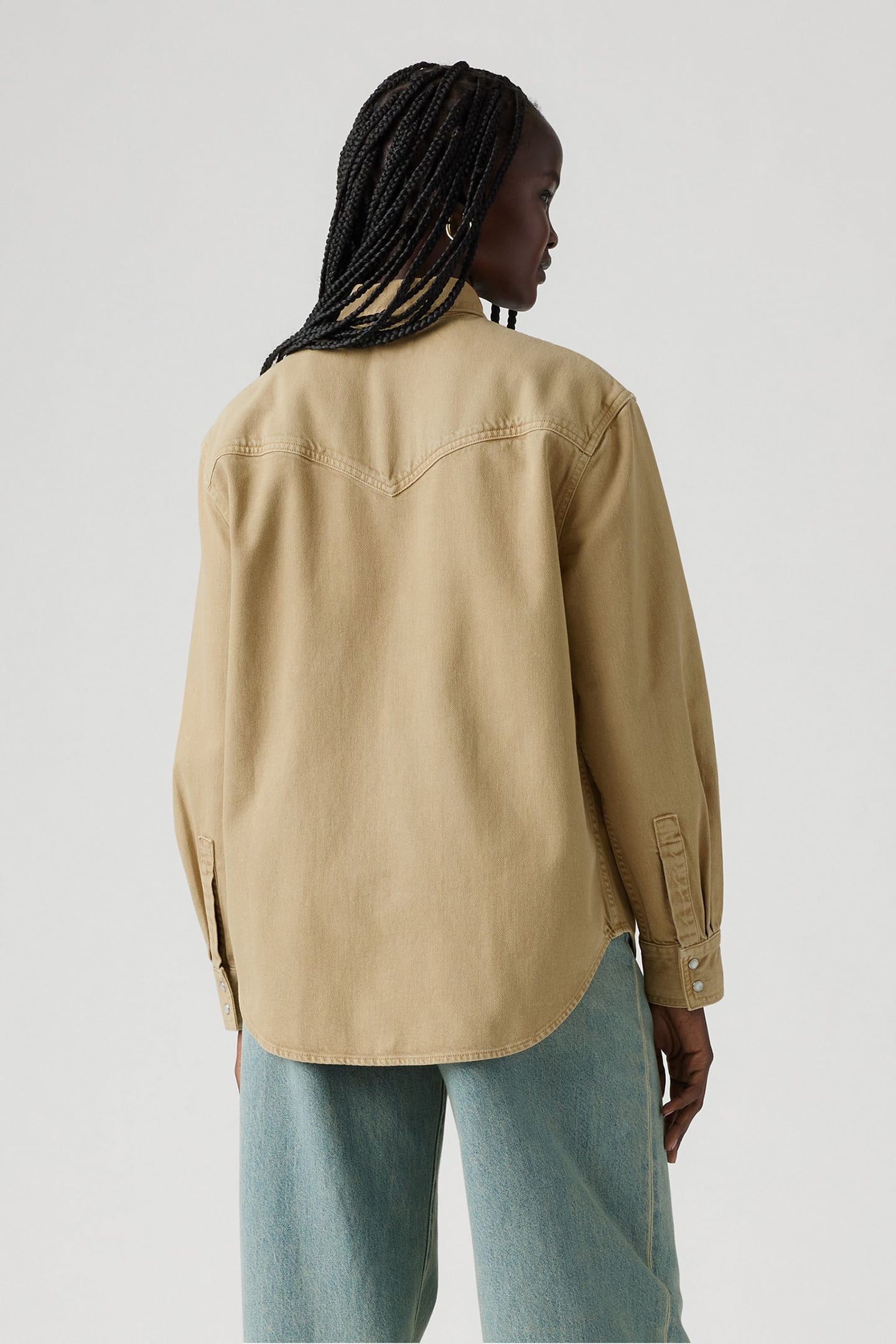 TEODORA WESTERN SHIRT TAN 2