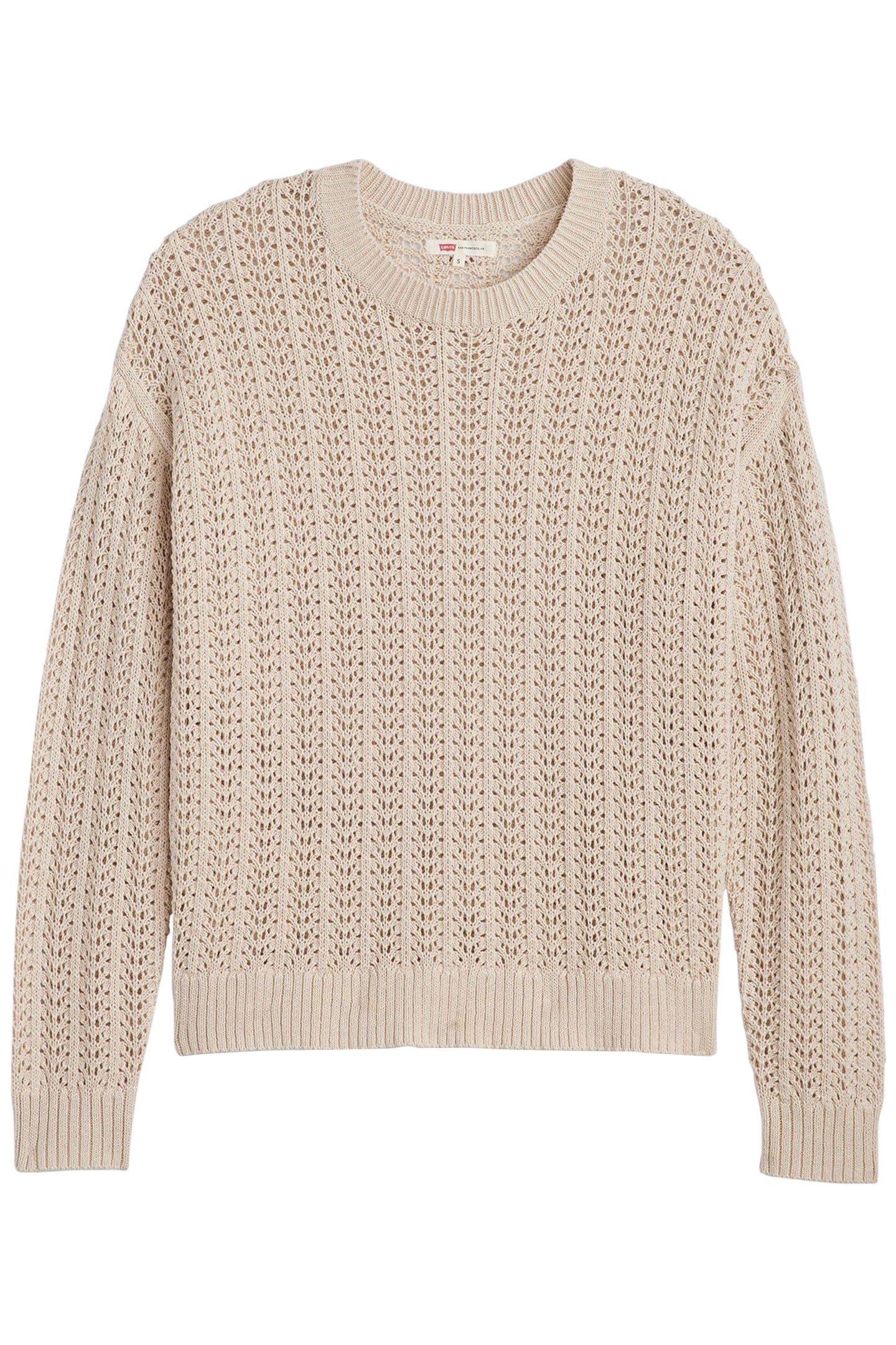 SUNRISE CROCHET SWEATER NEUTRAL 3