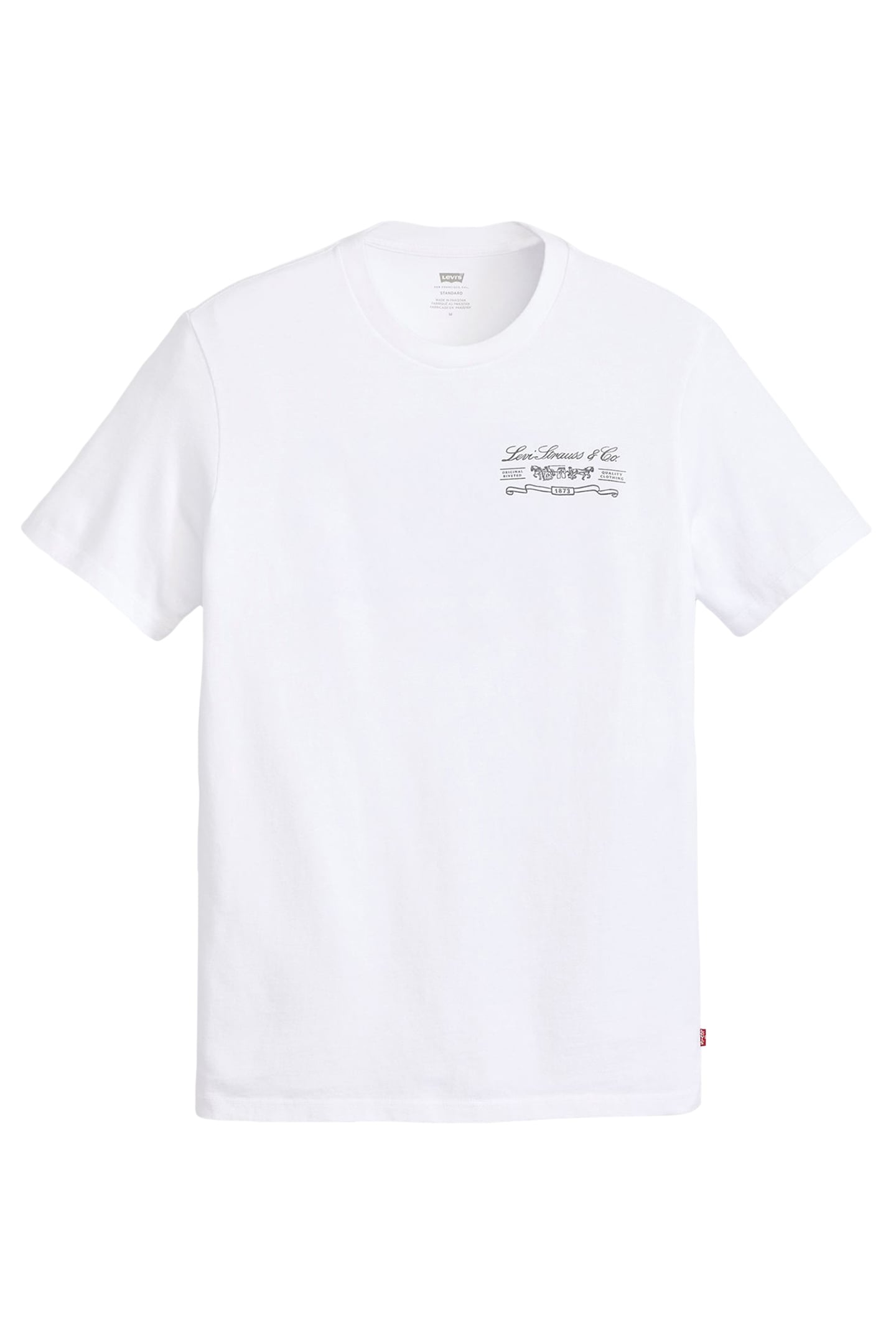 GRAPHIC CREWNECK T-SHIRT WHITE 3