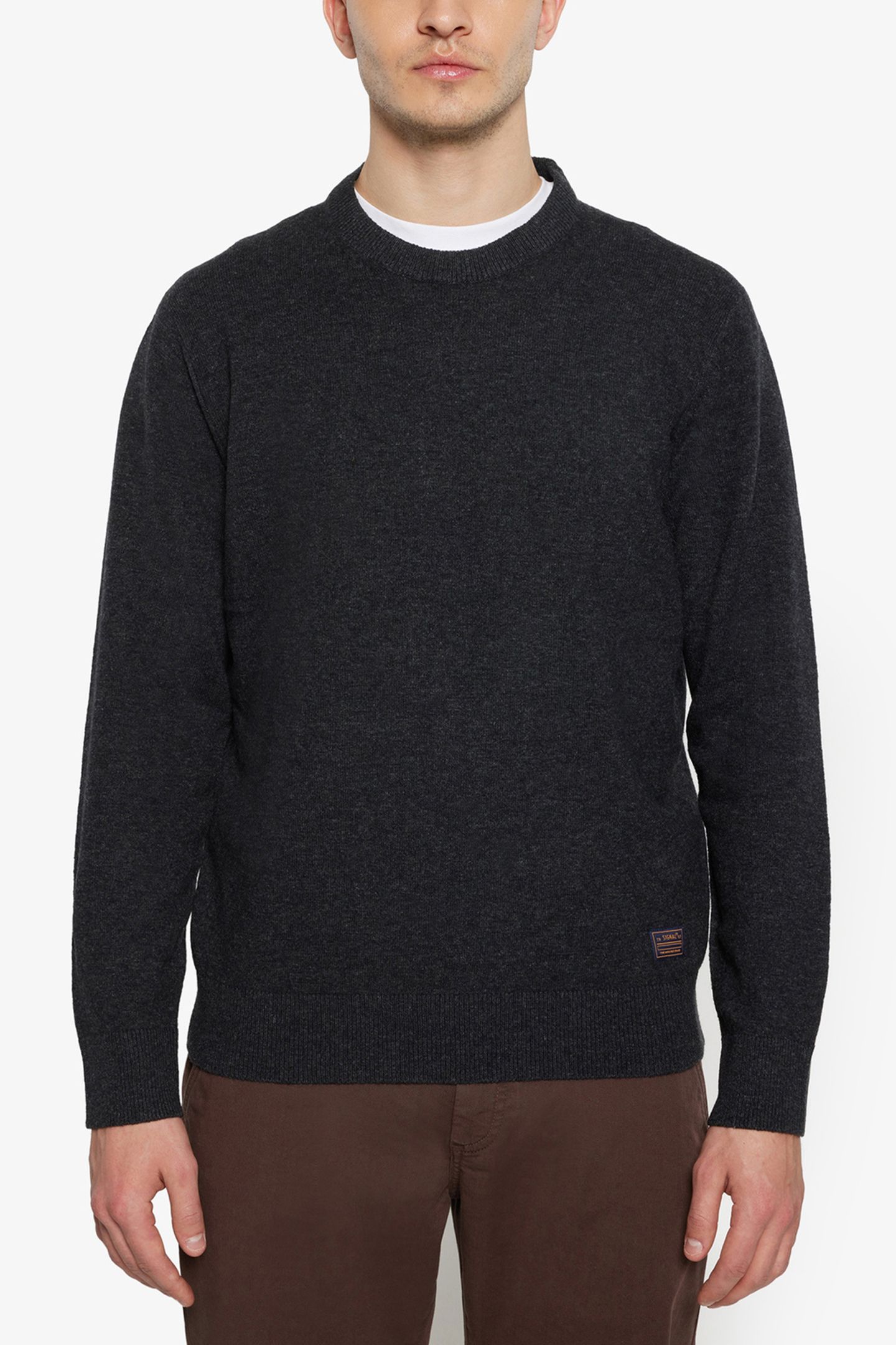 RICCOSI + KNIT GREY VOLCANO MELANGE 1