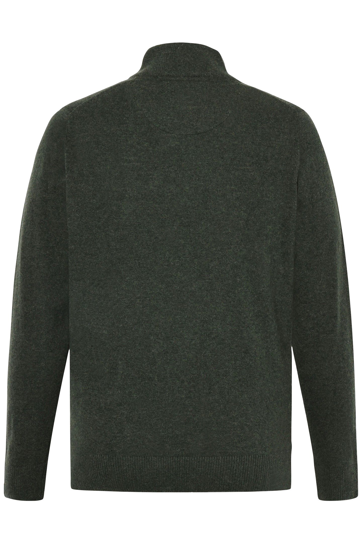 ROBERTSI HALF ZIP KNIT FULL GREEN 2