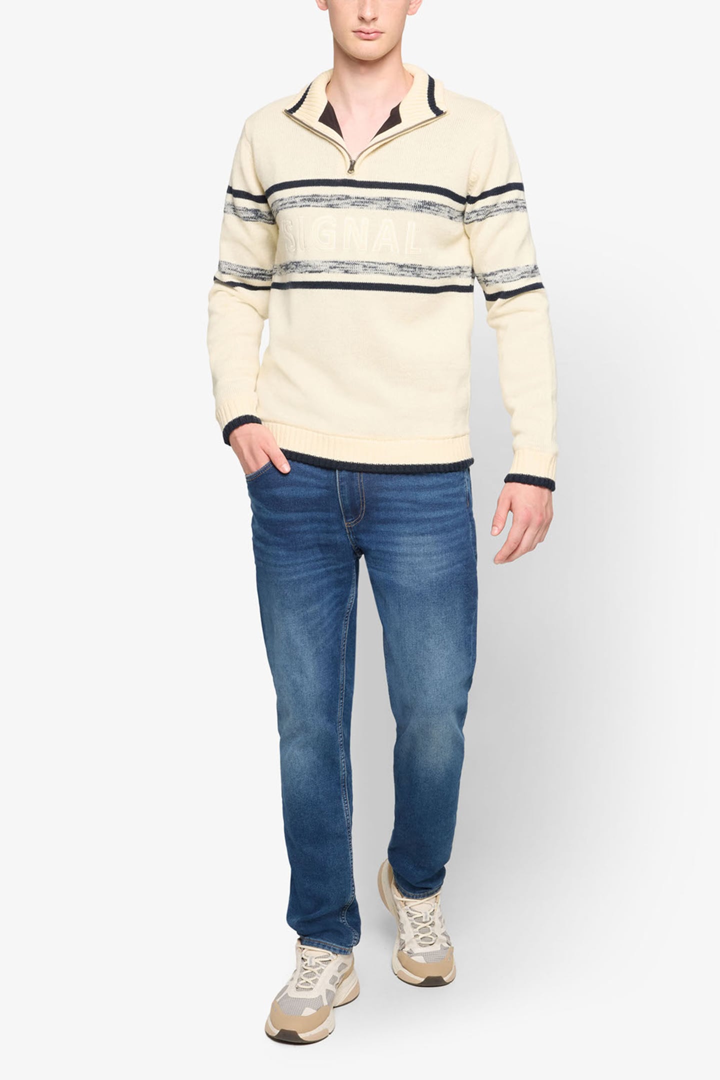 NEOSI WINDSTOPPER KNIT EGRET DUST 3