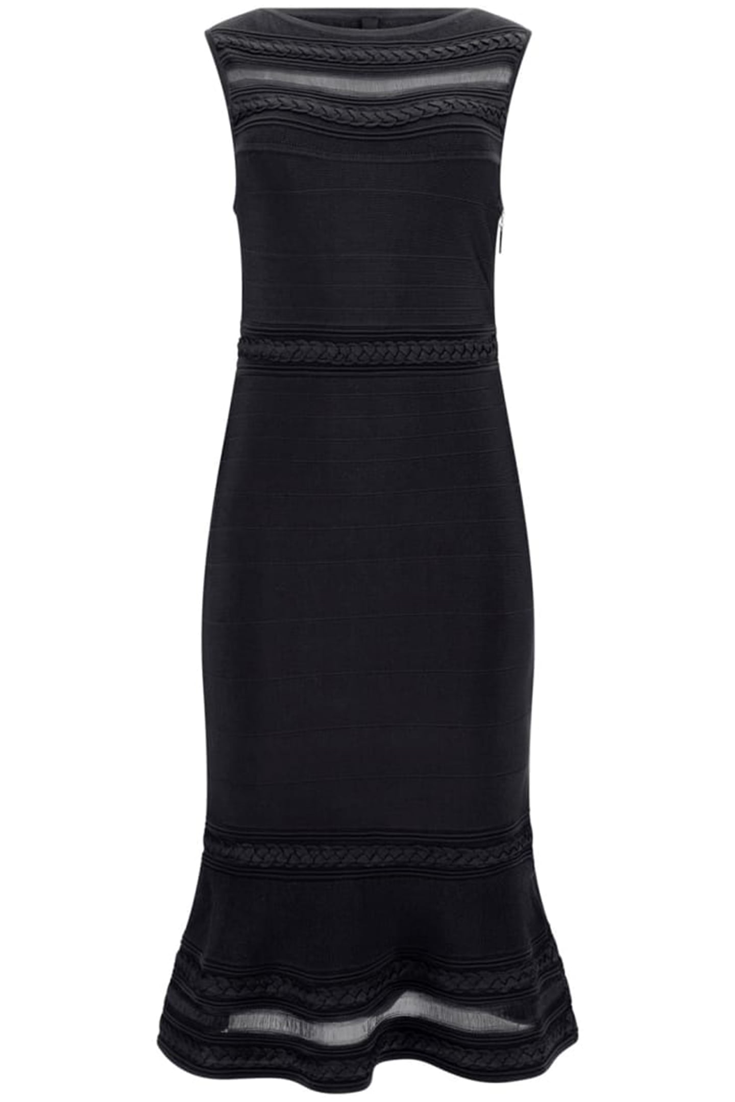 MARCIANO BY GUESS SL KIARA BRAIDED BAN JET BLACK 4