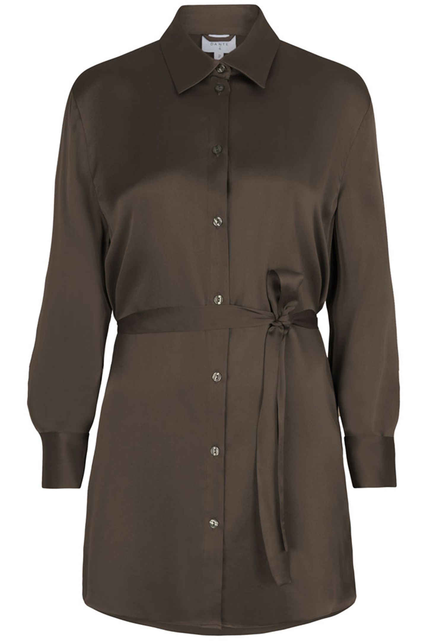 VERONA SILK TUNIC OLIVE VINE 3