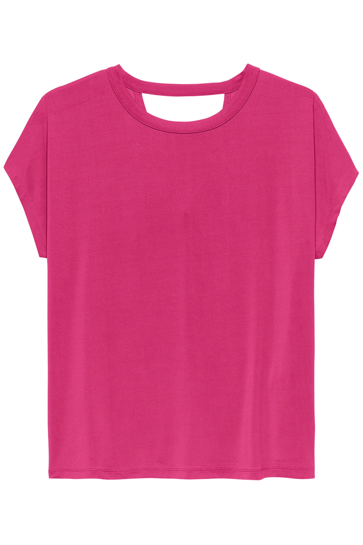 TSHIRT WITH OPEN BACK DETAIL PINK LEMONADE 1