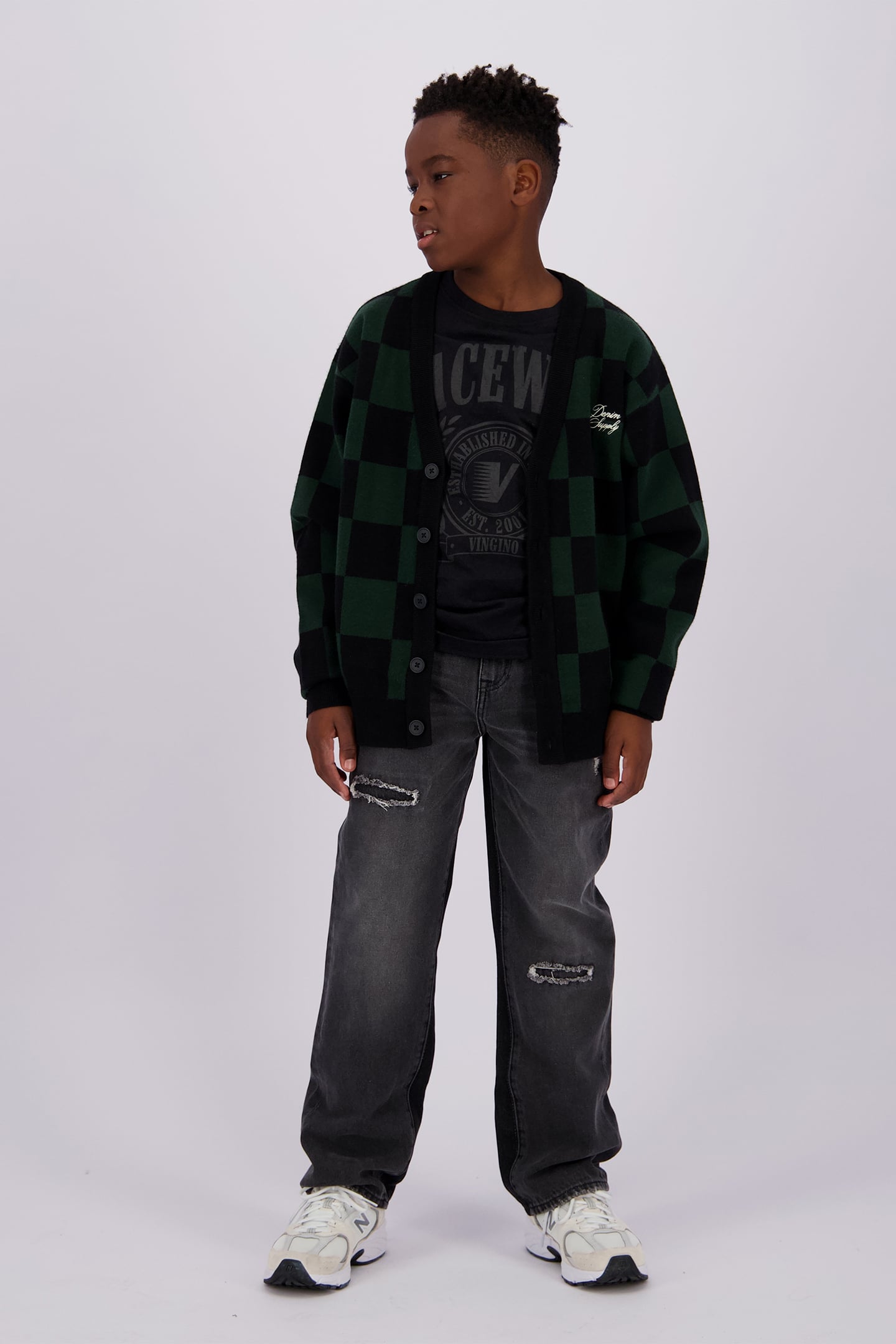 BOYS JELEE T-SHIRT DEEP BLACK 1