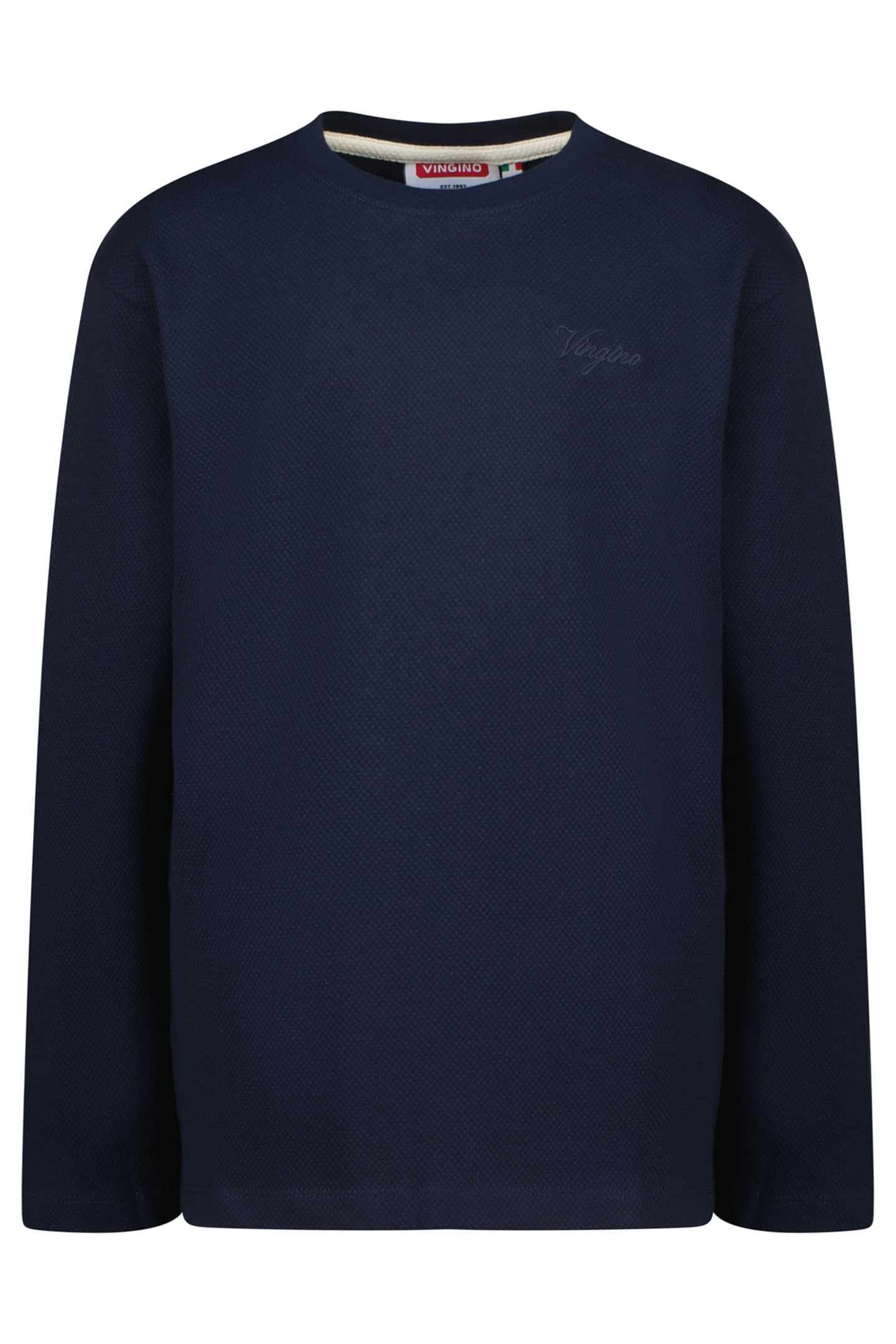 BOYS BASIC TEE T-SHIRT DARK BLUE 1