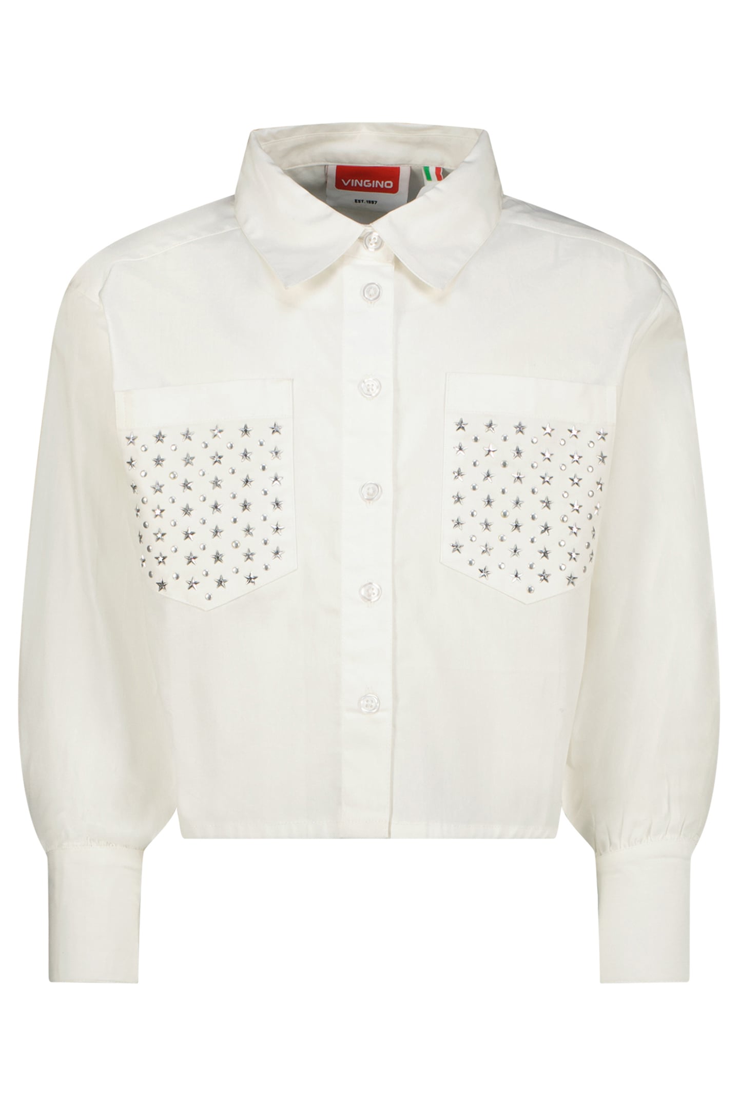 GIRLS LOISA BLOUSE REAL WHITE 3