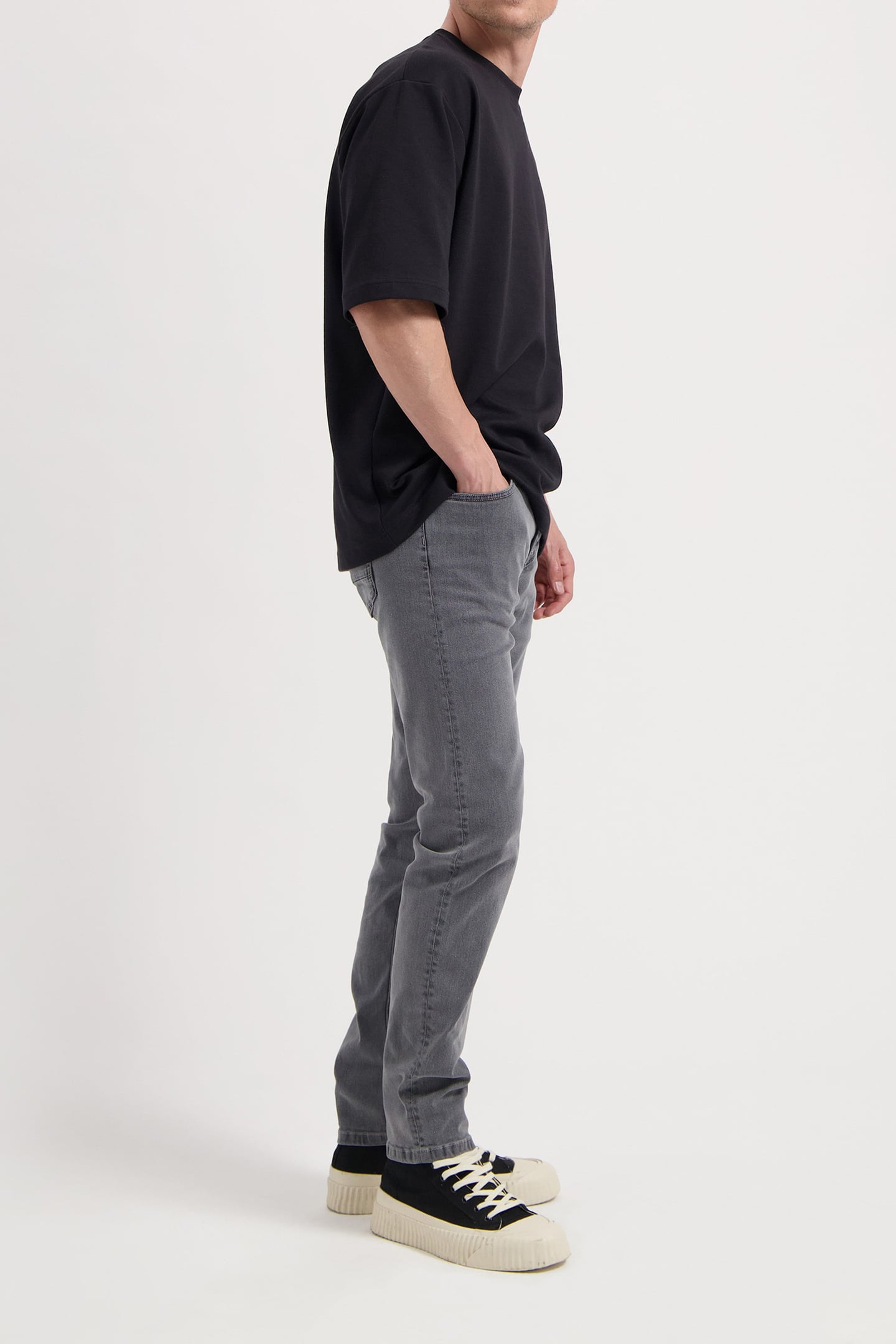 RICK MID SLIM LIGHT GREY 5