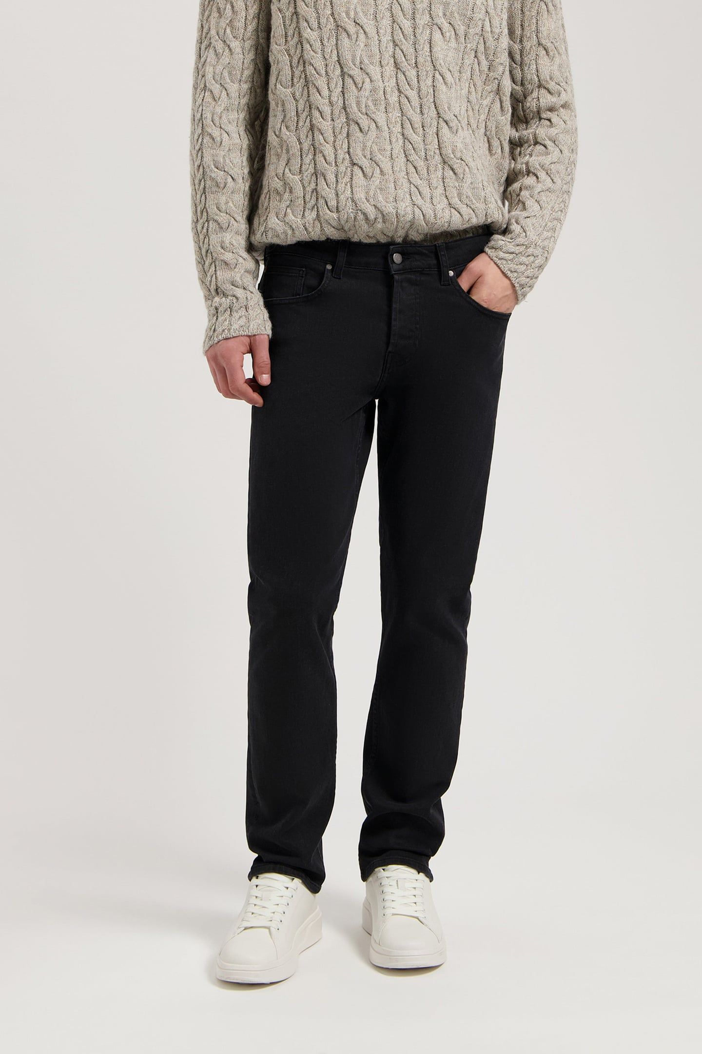 HANK MID TAPERED STONE BLACK 1