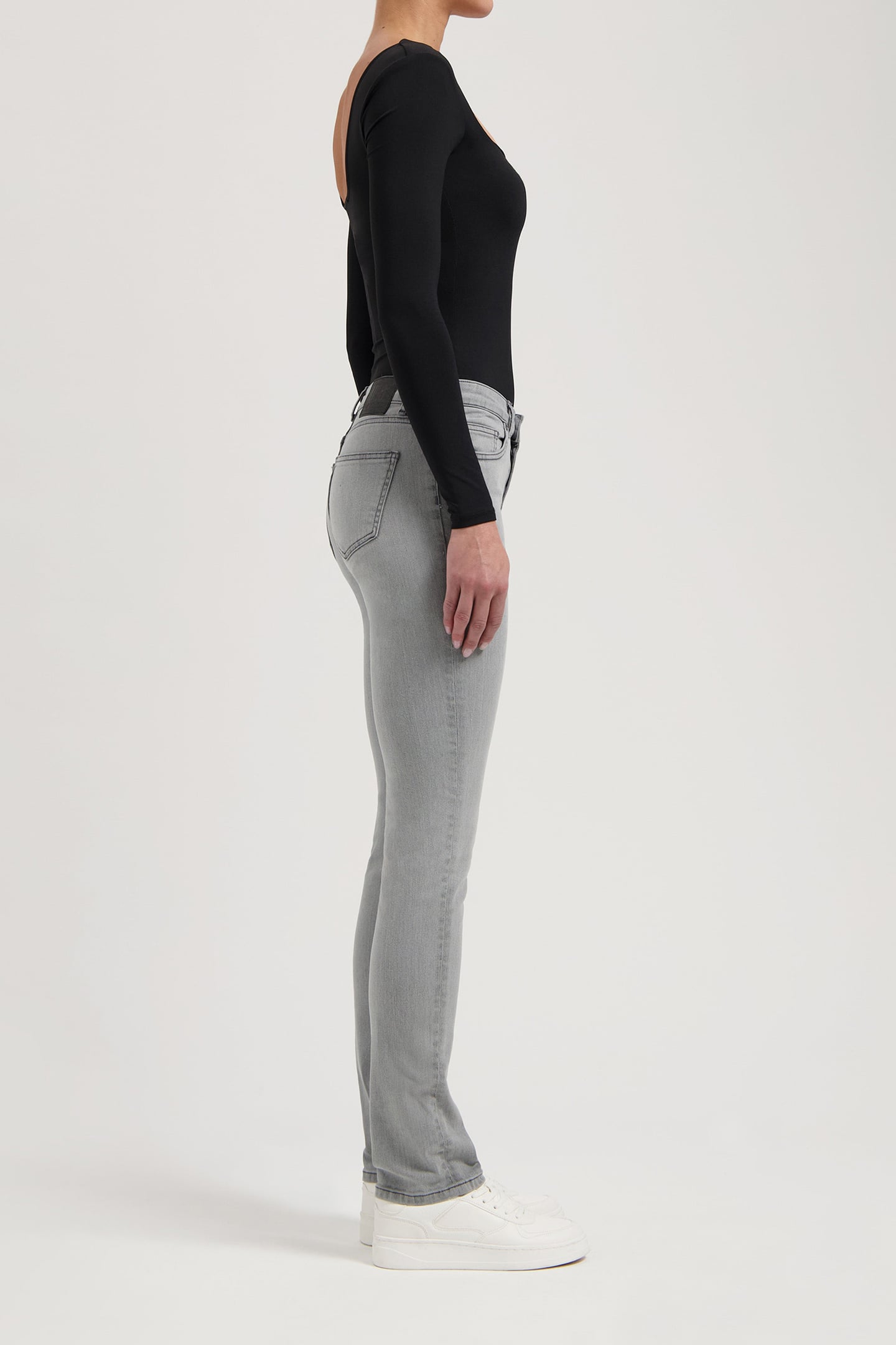 FAYE LOW SLIM LIGHT GREY 5
