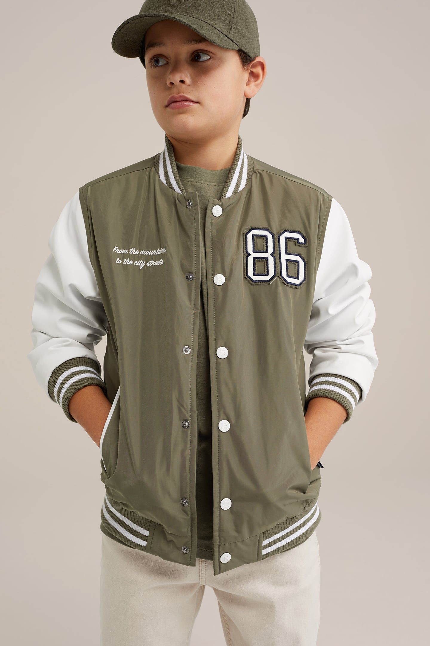 JACKET NORMAL LENGTH ARMY GREEN 6